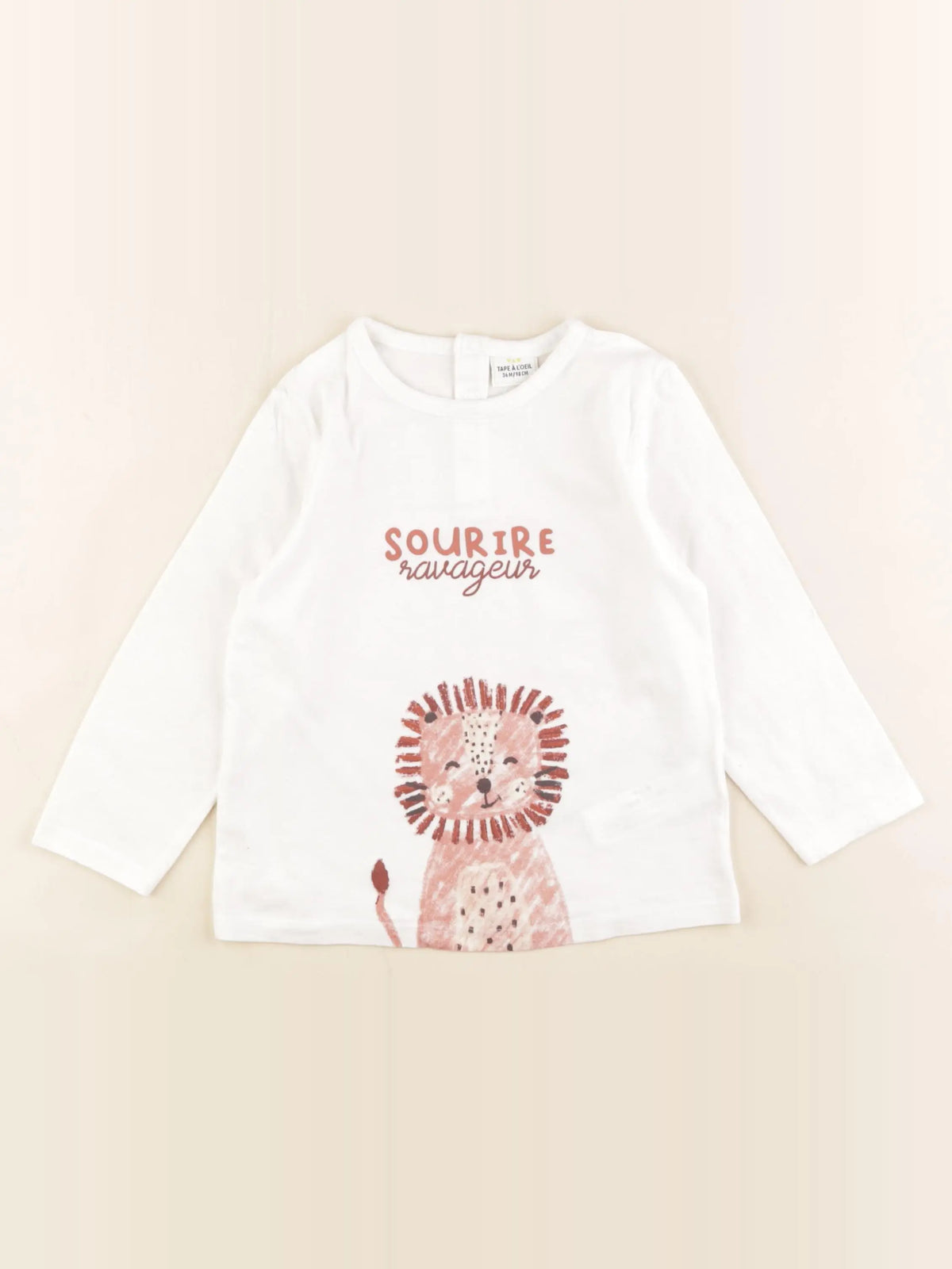 Tape à l'oeil - tee-shirt blanc - 36 mois