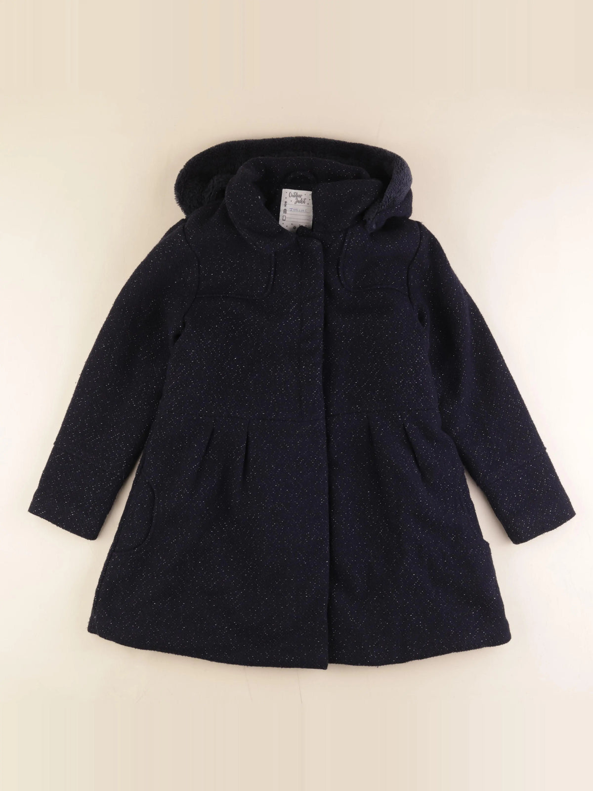 Vertbaudet - manteau bleu - 12 ans