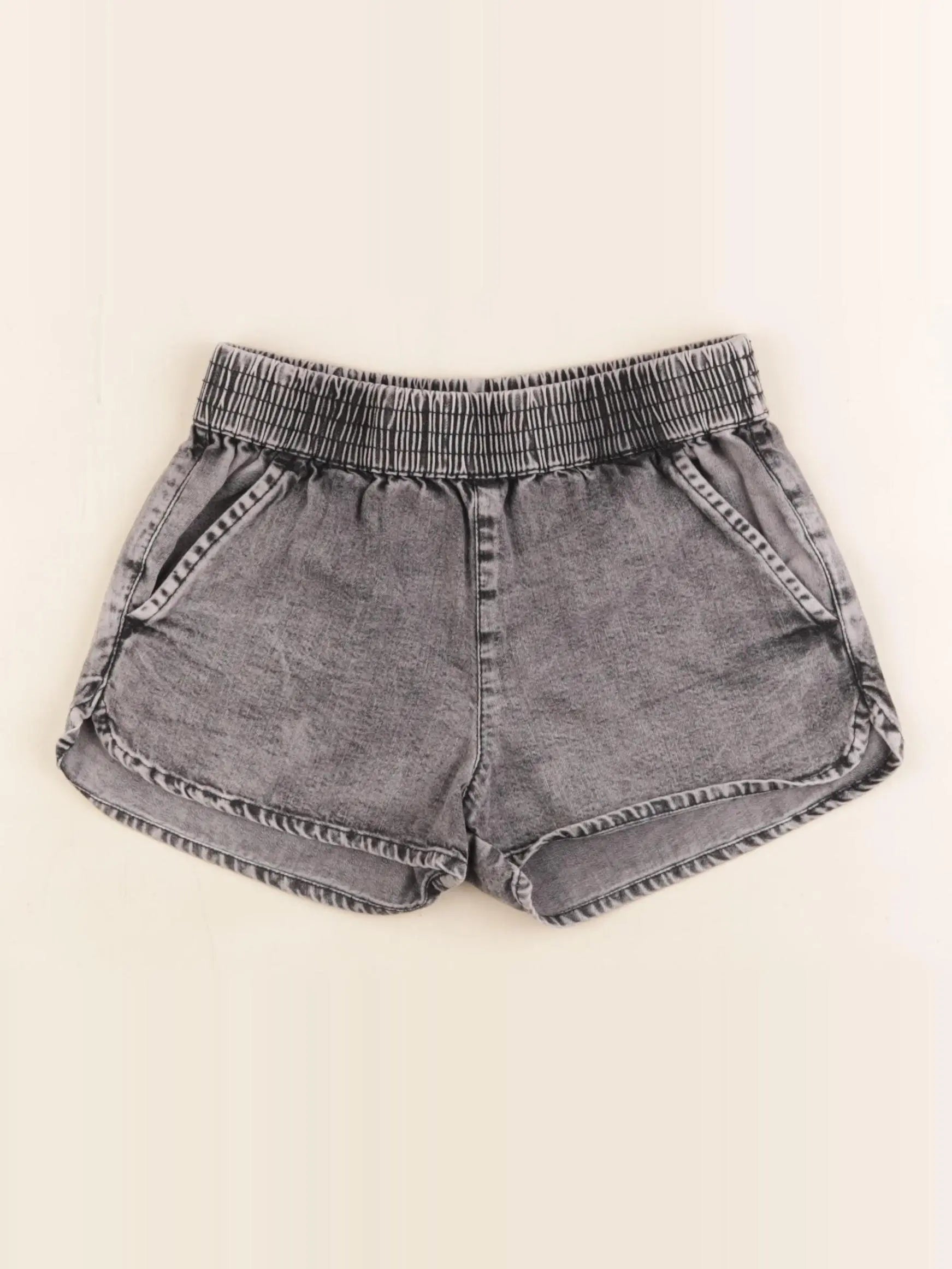 Finger in the nose - short gris - 8/9 ans