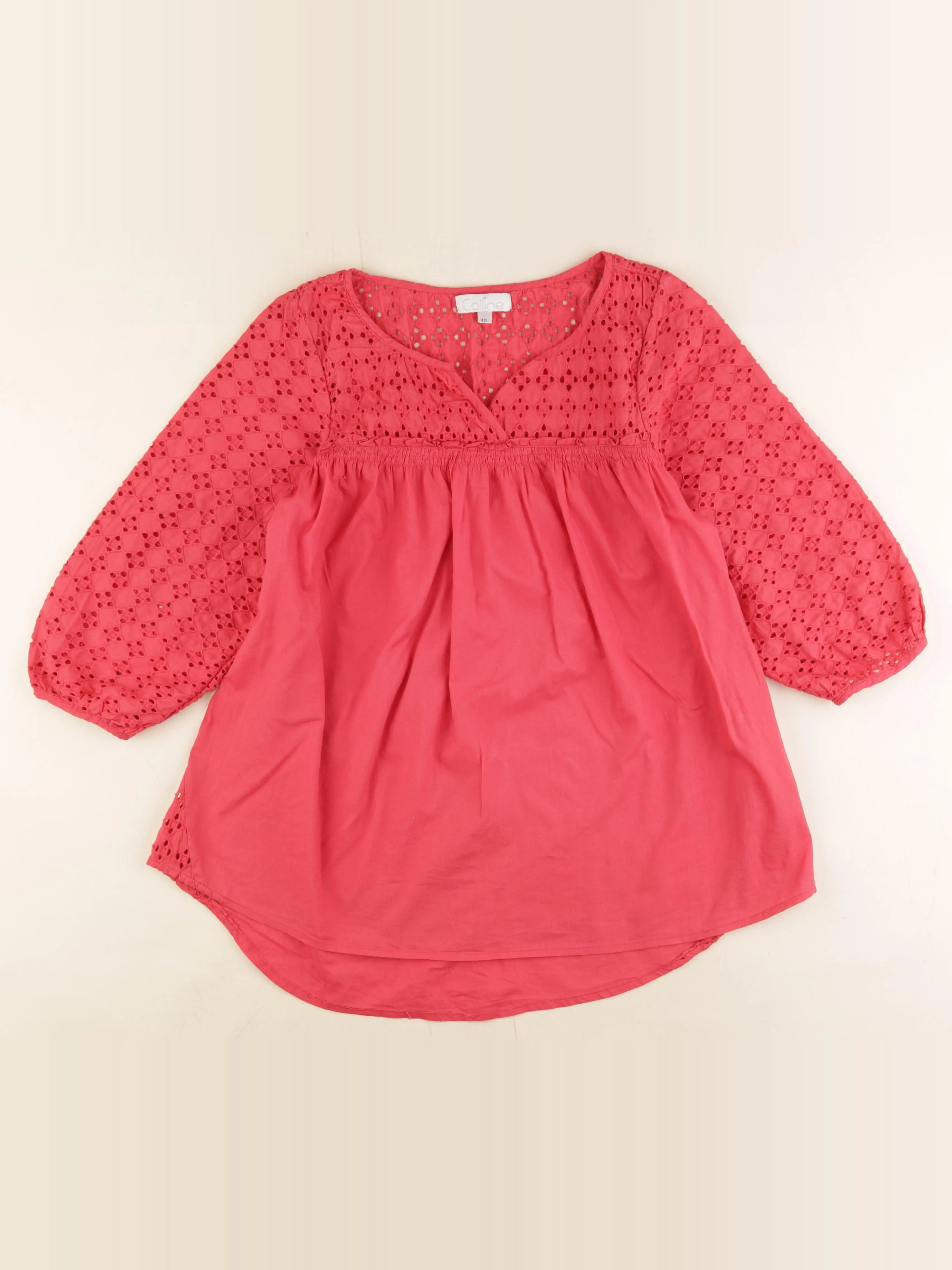 Vertbaudet - blouse grossesse rose - 40