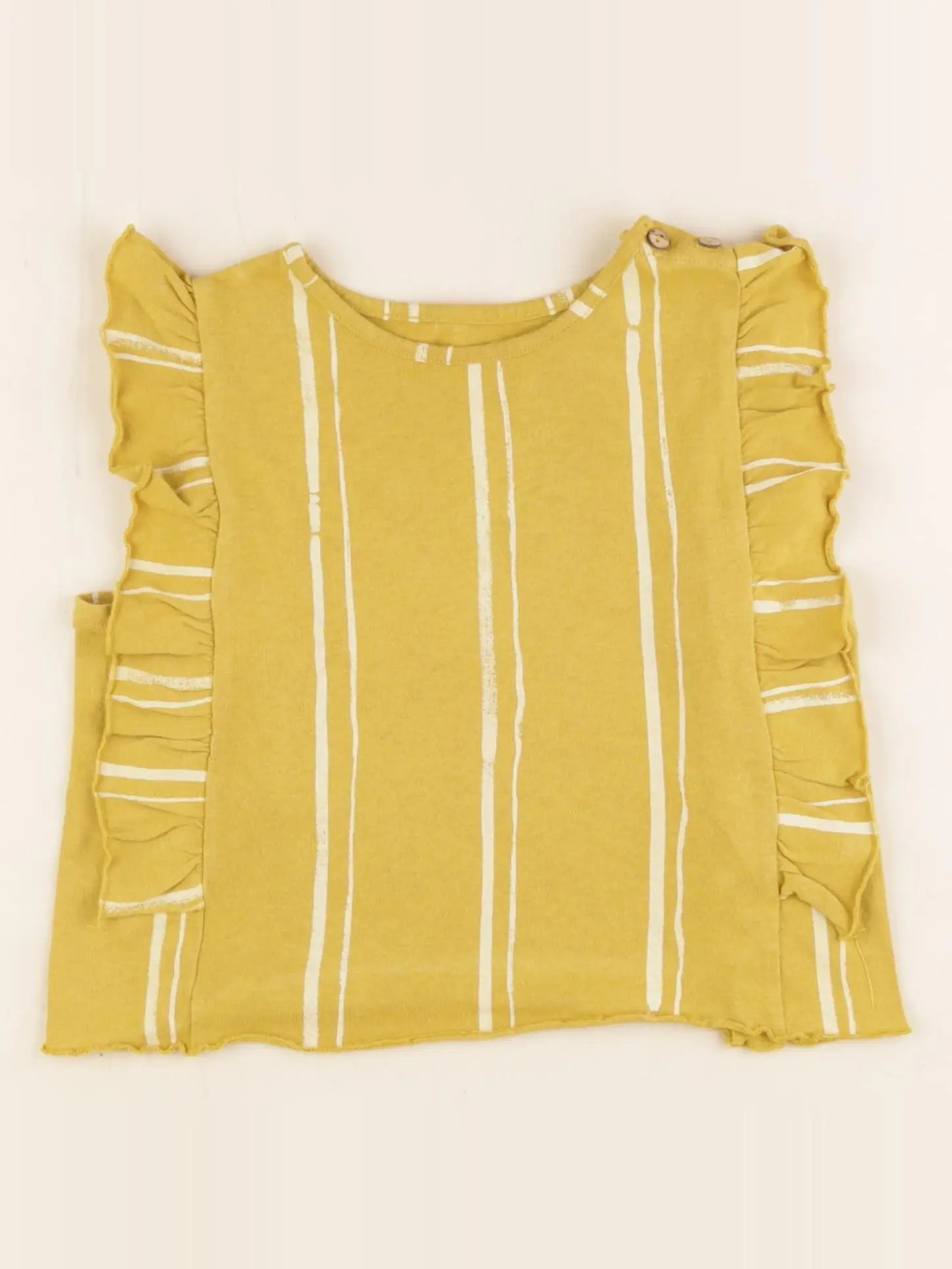 Play Up - tee-shirt jaune - 18 mois