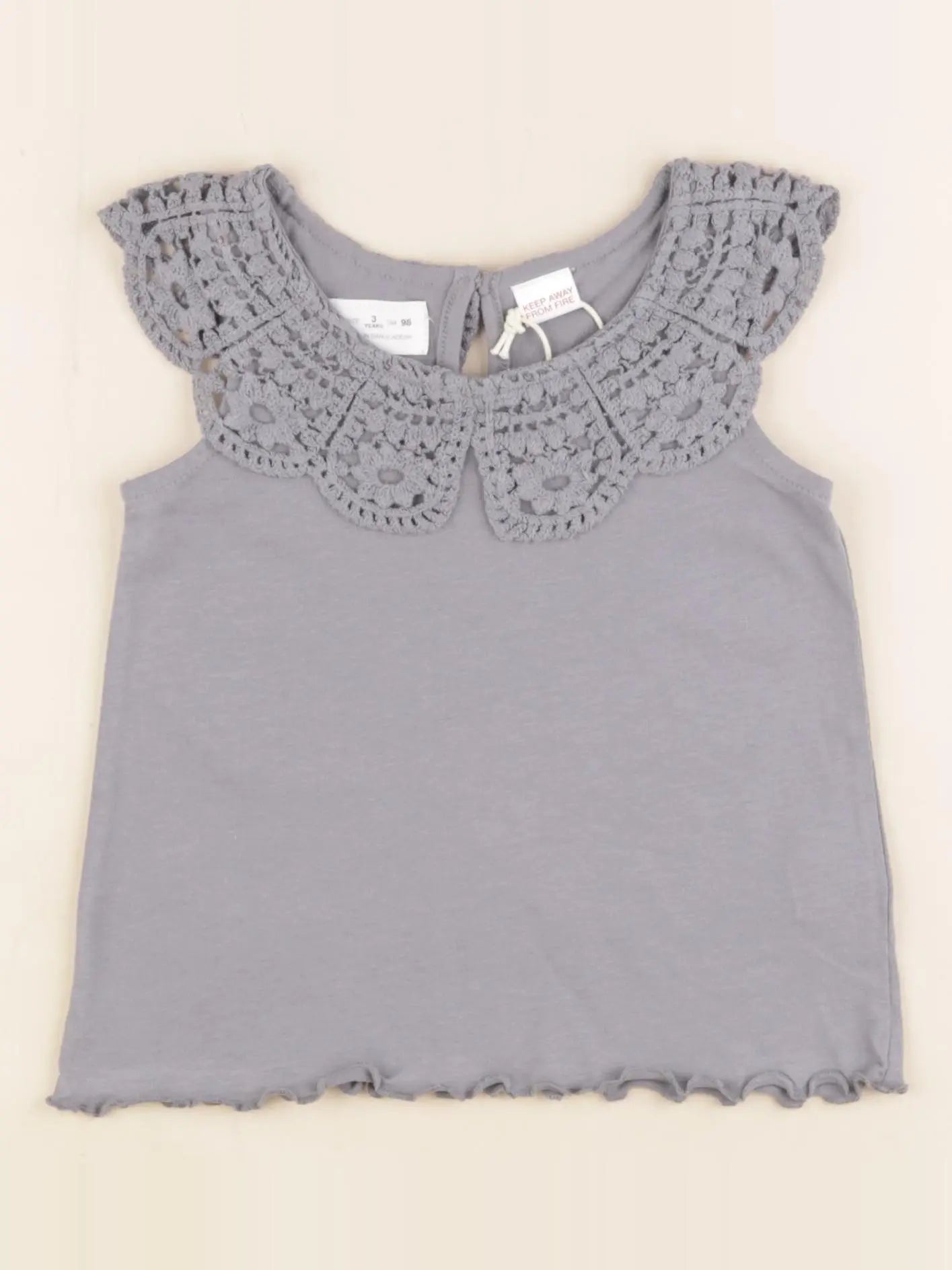 Zara - tee-shirt bleu - 3 ans