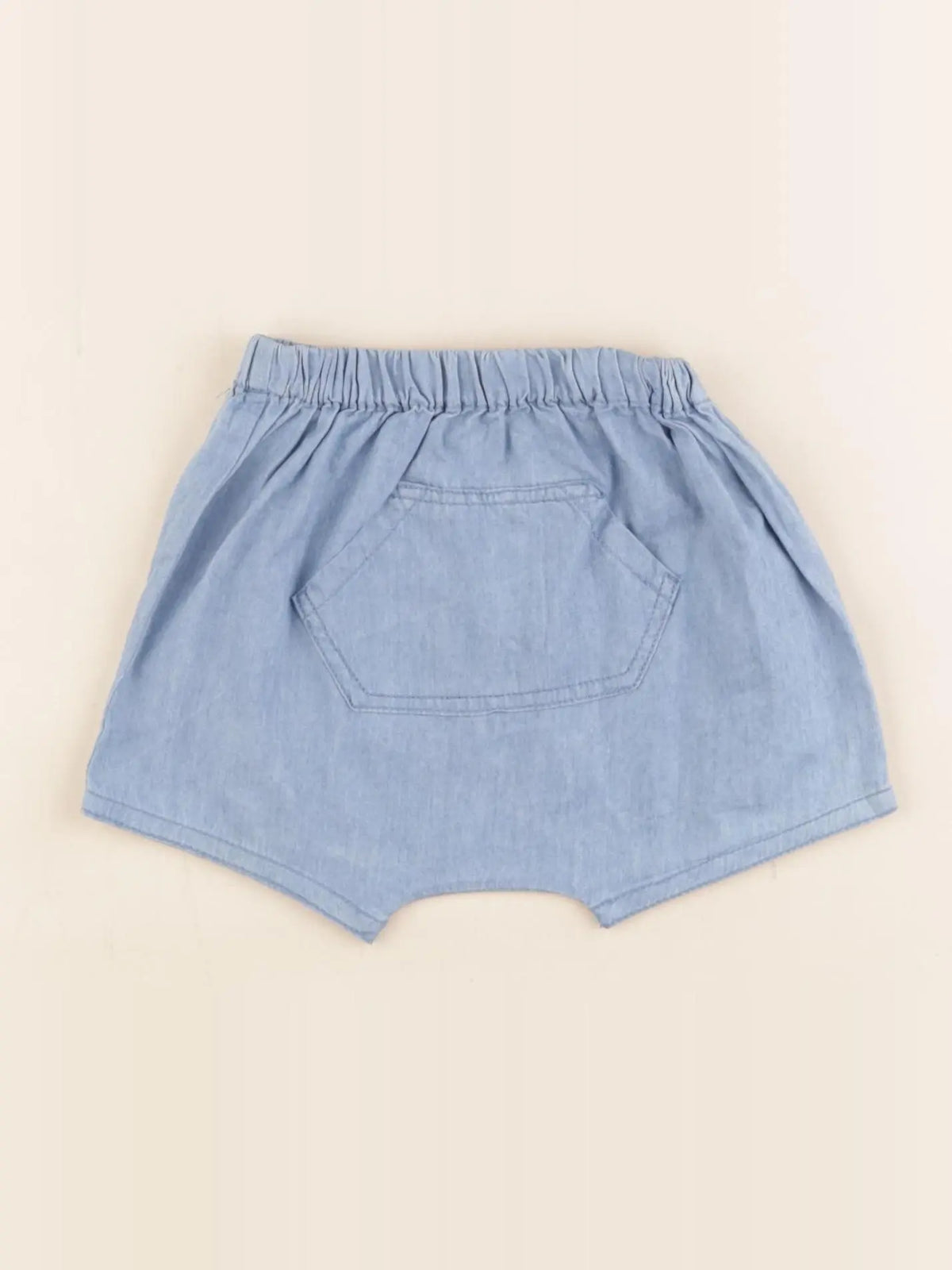 Boutchou - short bleu - 3 mois