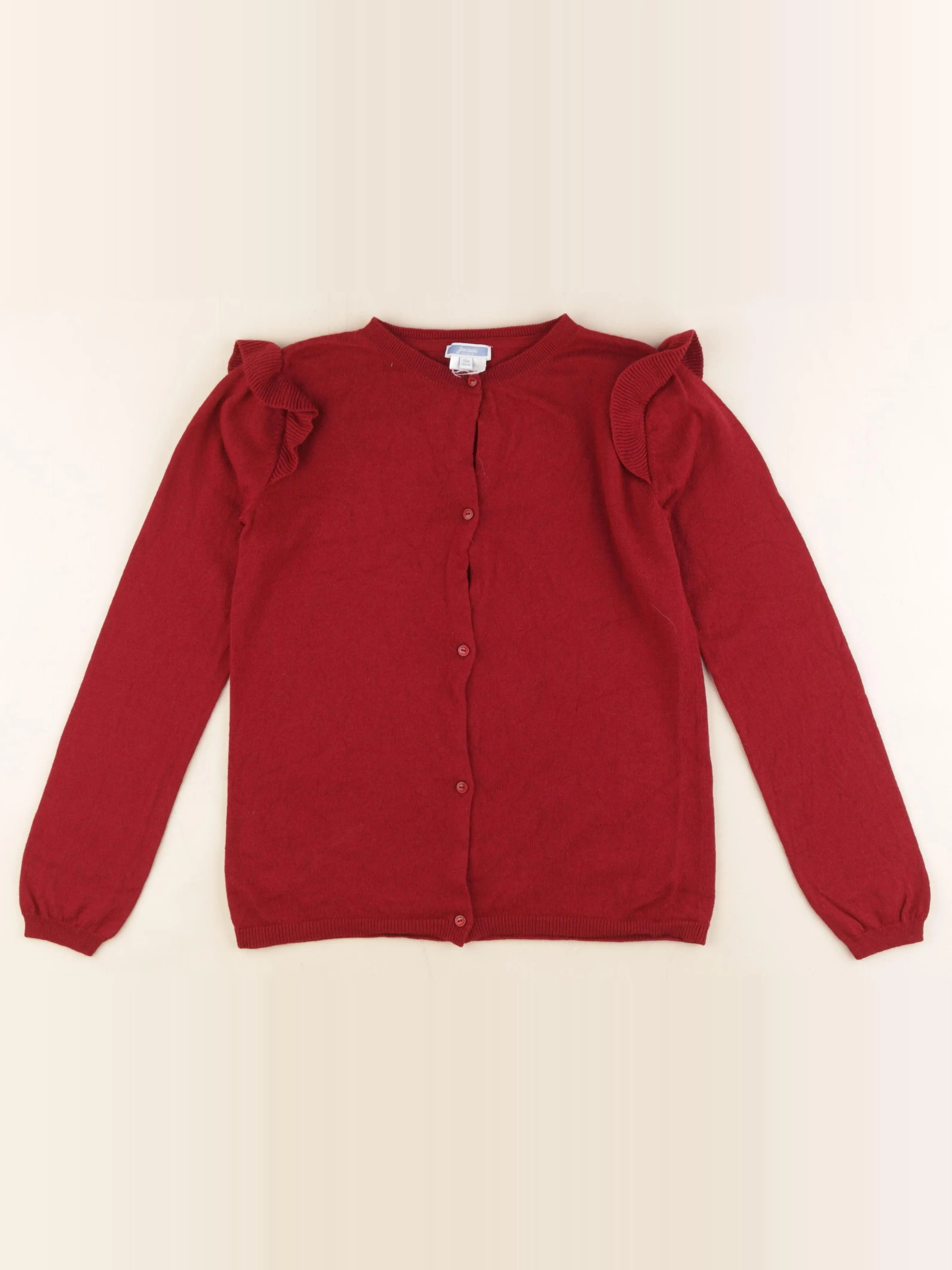 Jacadi - gilet rouge - 12 ans