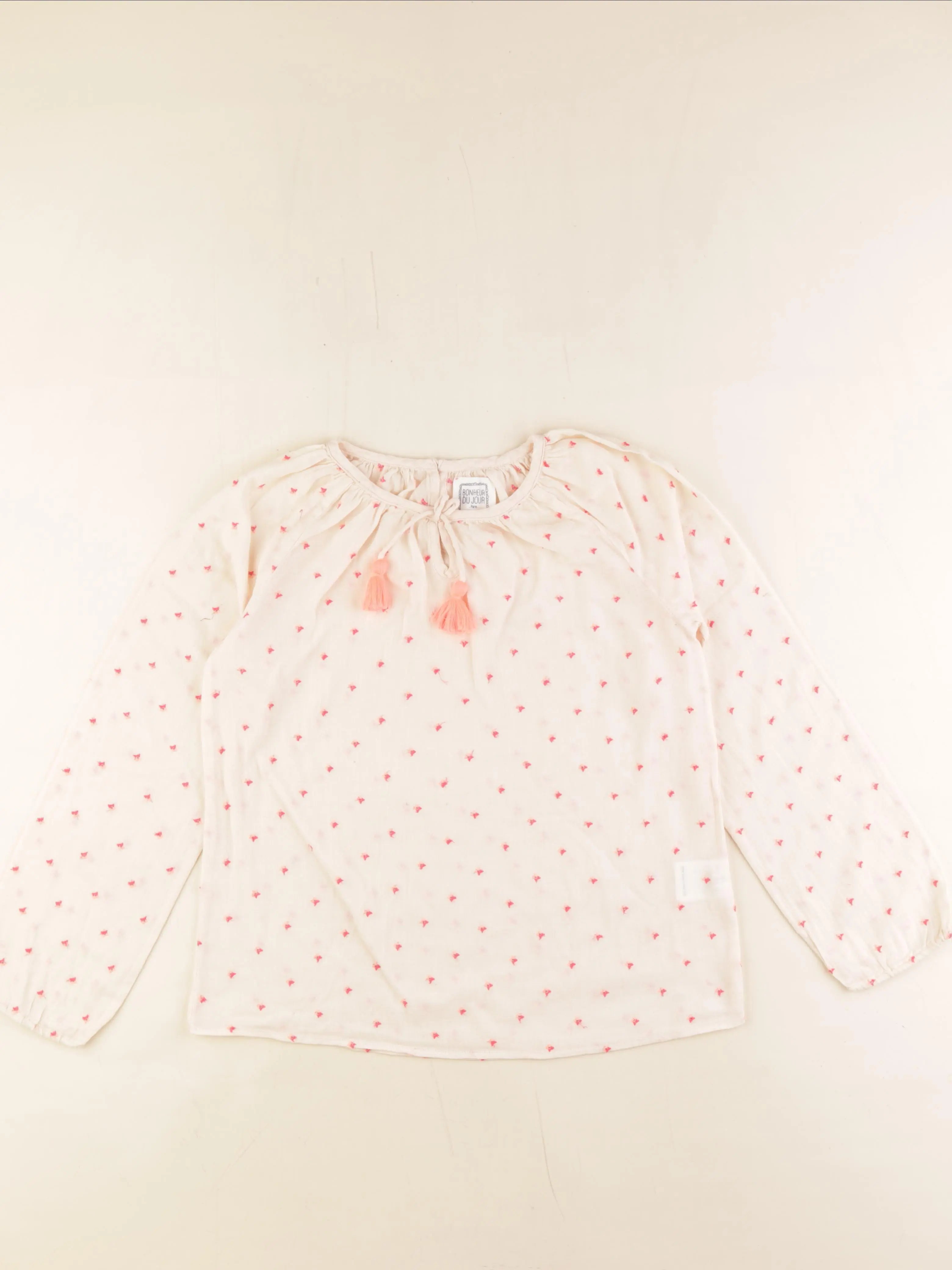 Bonheur du jour - blouse beige - 12 ans