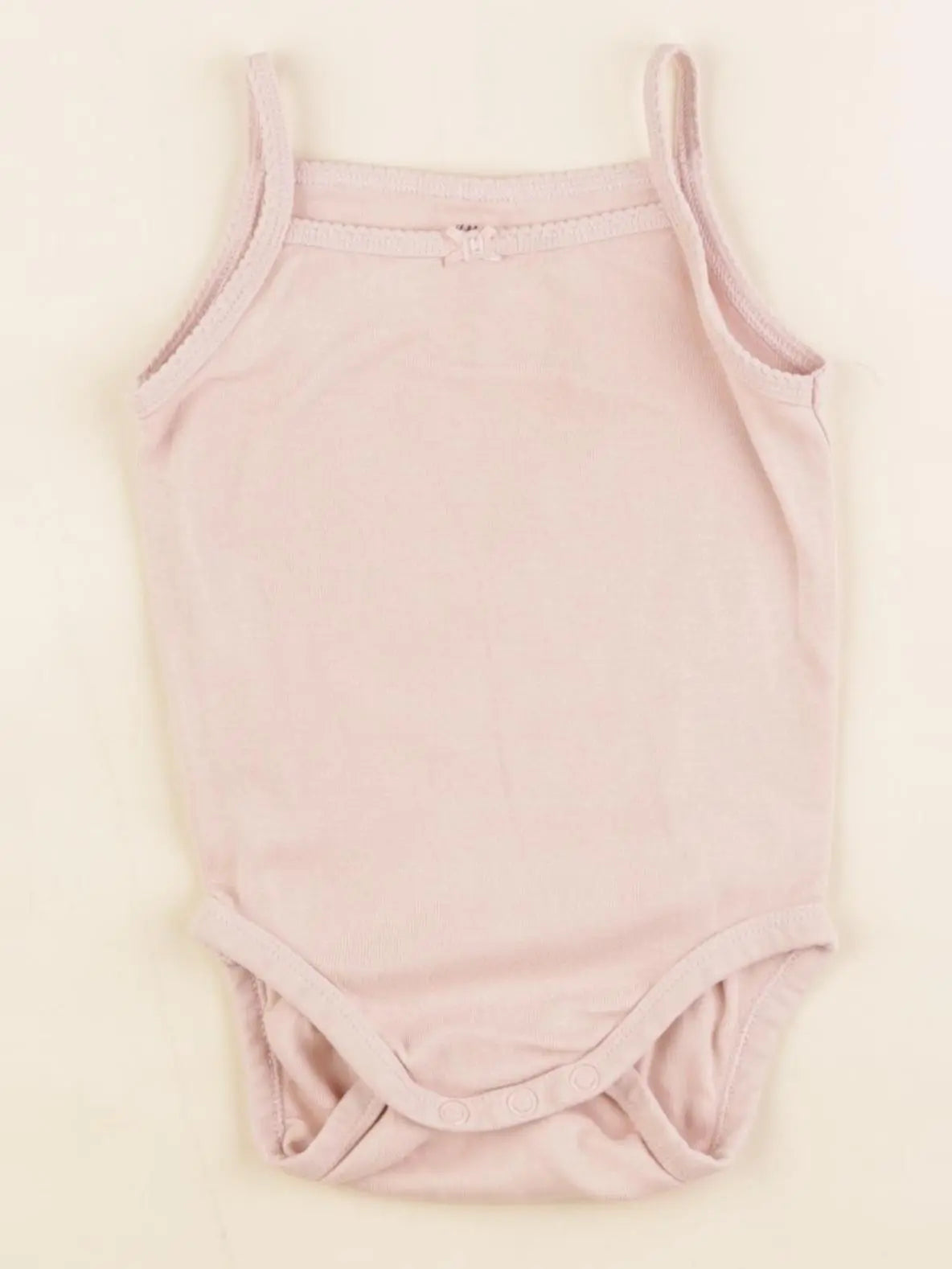 H&M - body rose - 9/12 mois