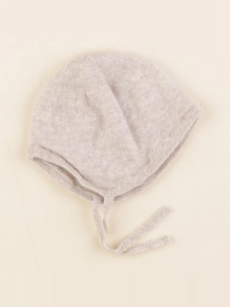 H&M - bonnet beige - 2/4 mois