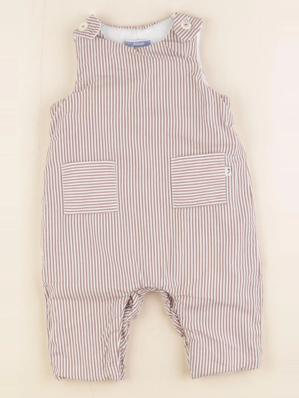 Jacadi - combinaison marron - 6 mois