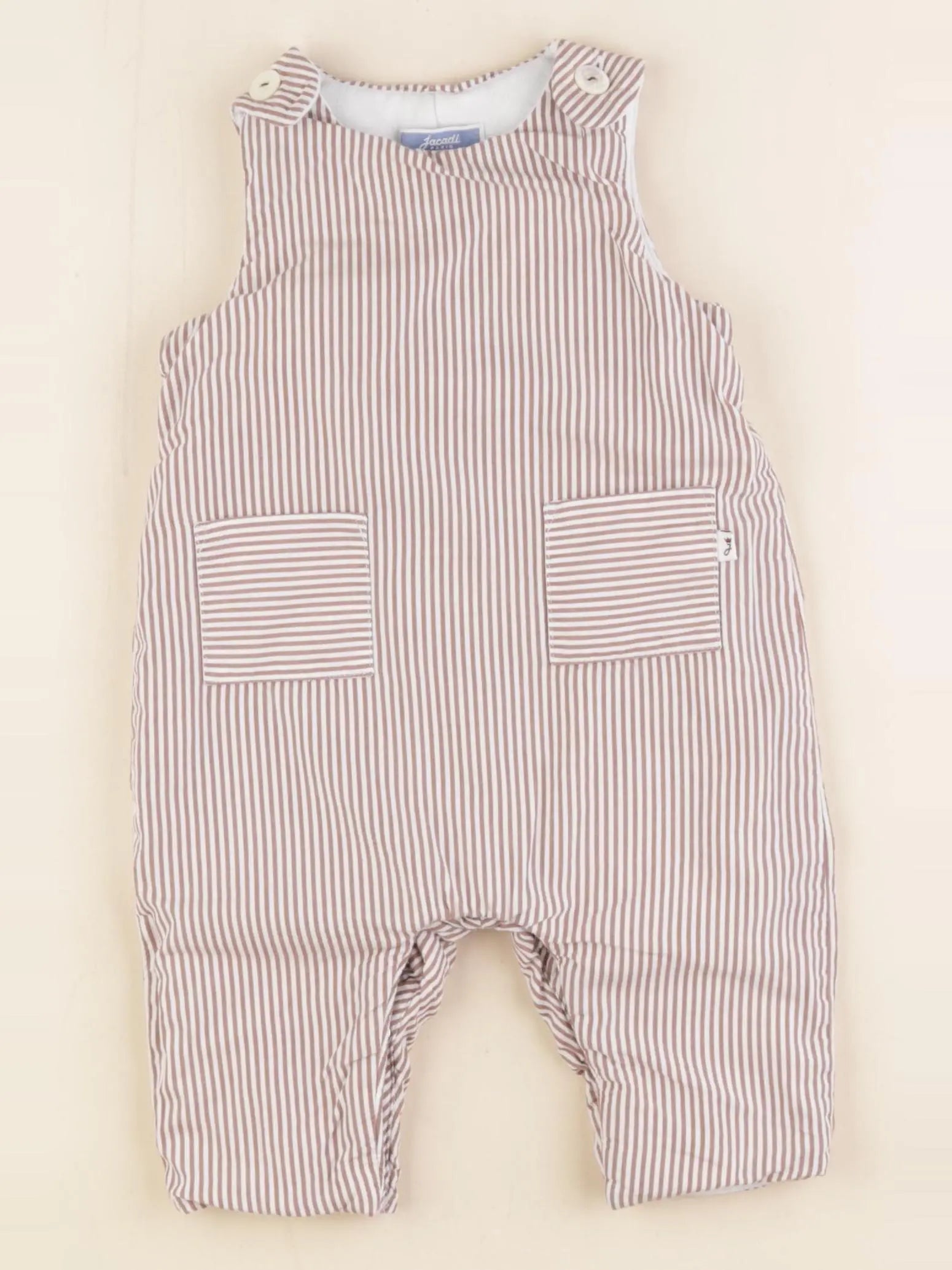 Jacadi - combinaison marron - 6 mois
