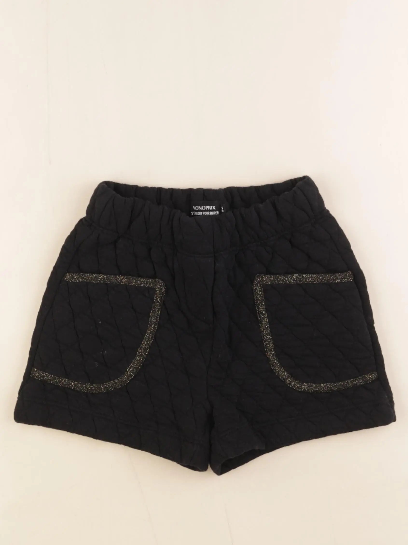 Monoprix - short noir - 5 ans