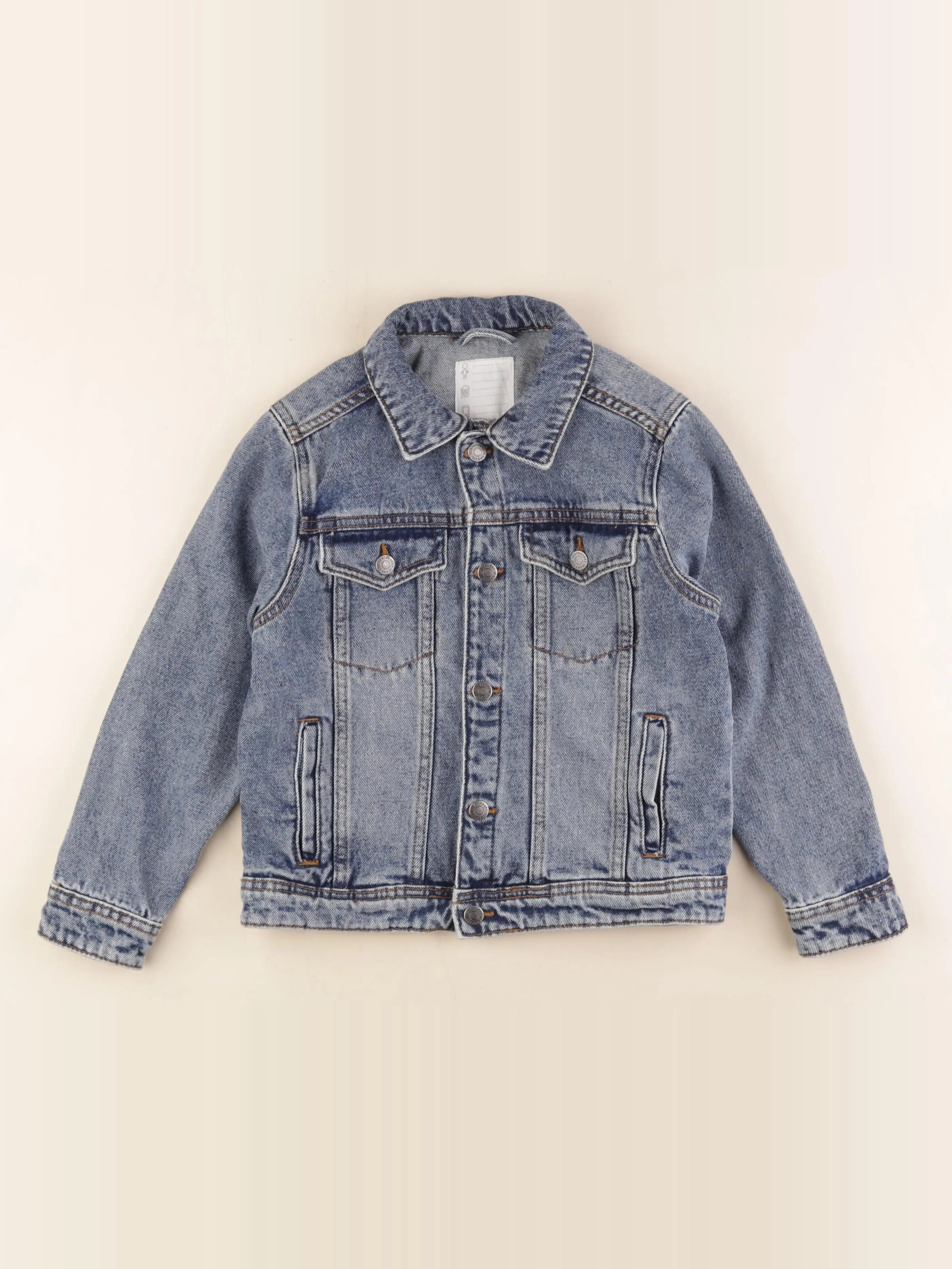 Vertbaudet - veste bleu - 8 ans