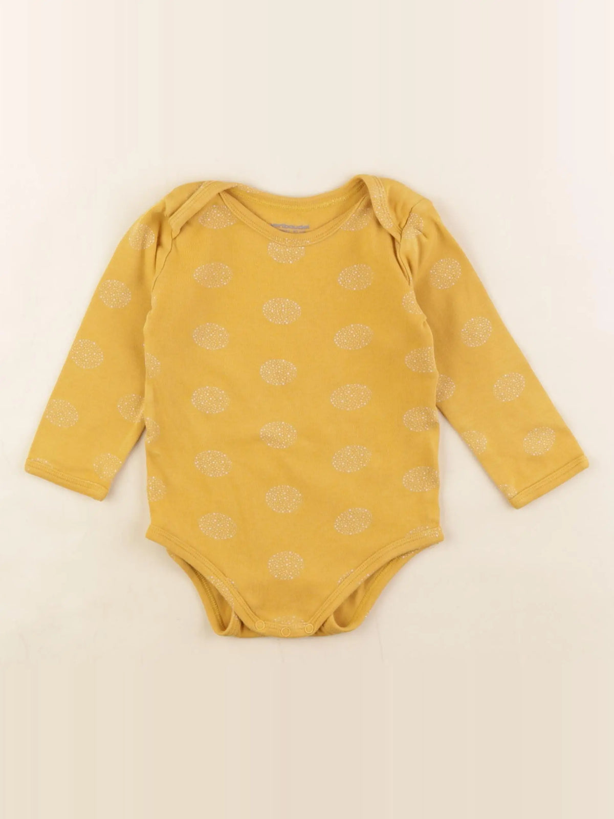 Vertbaudet - body jaune - 18 mois
