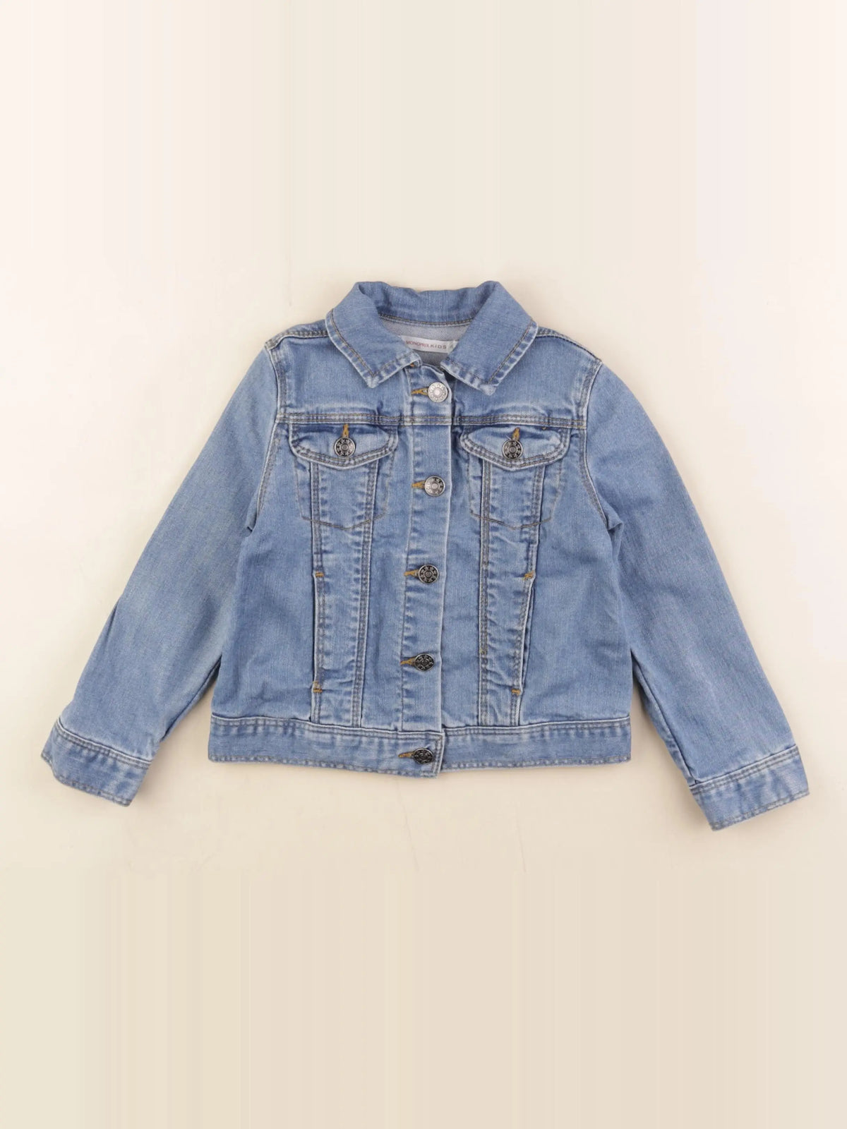 Monoprix - veste bleu - 3 ans