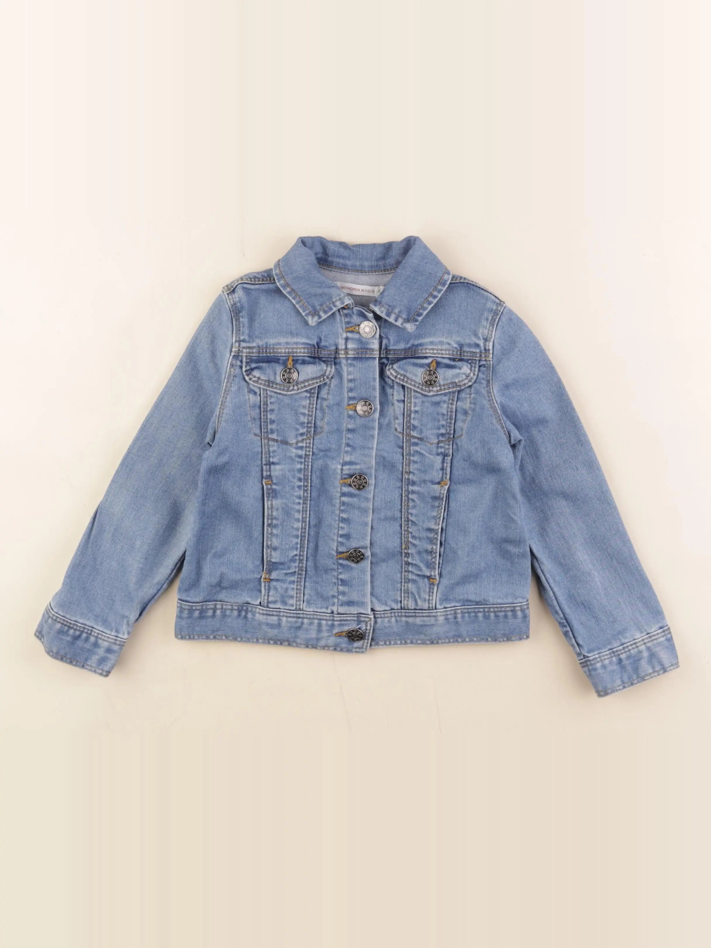 Monoprix - veste bleu - 3 ans