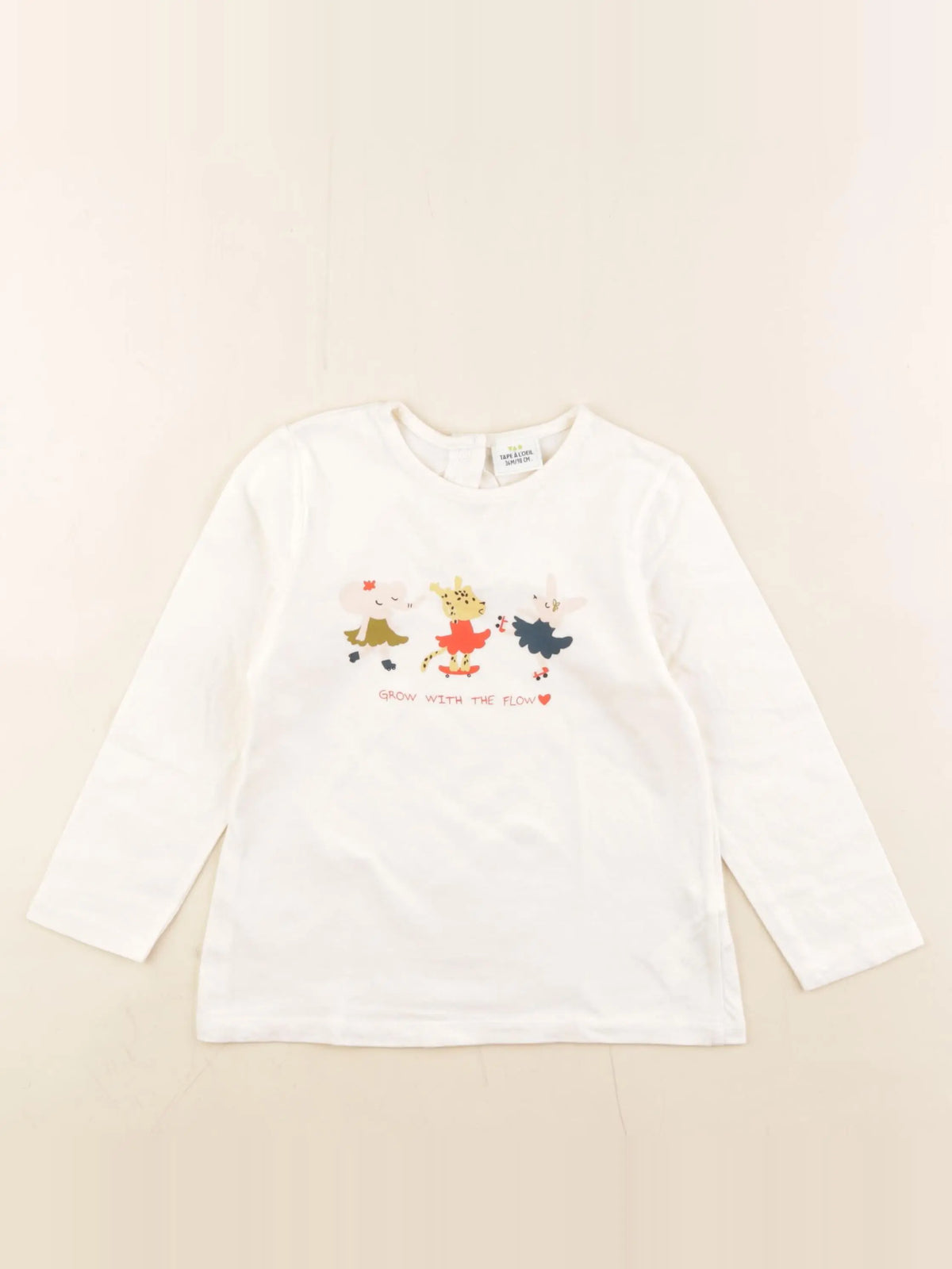 Tape à l'oeil - tee-shirt beige - 36 mois