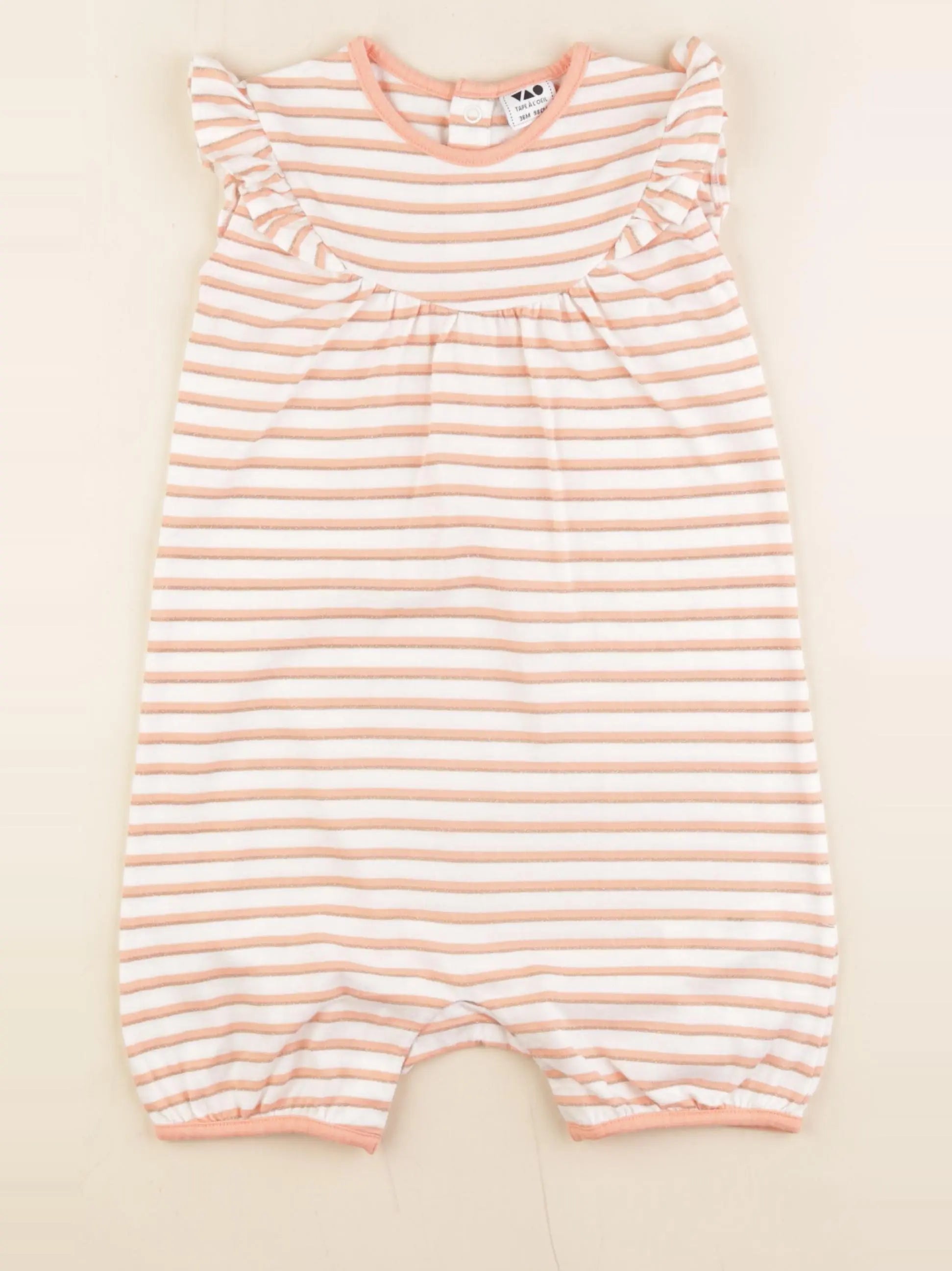 Tape à l'oeil - combinaison orange - 36 mois