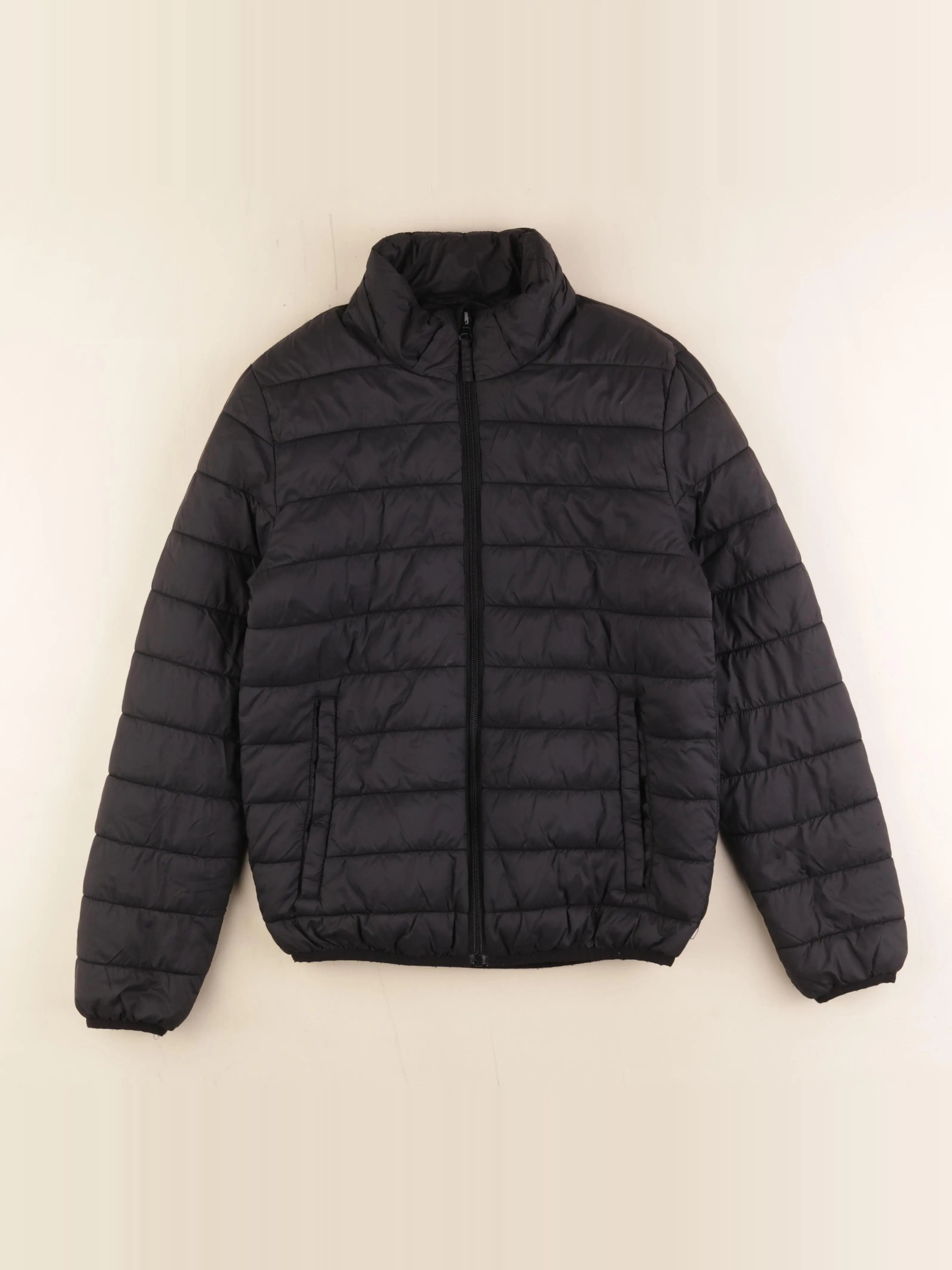 H&M - doudoune noir - 10/11 ans