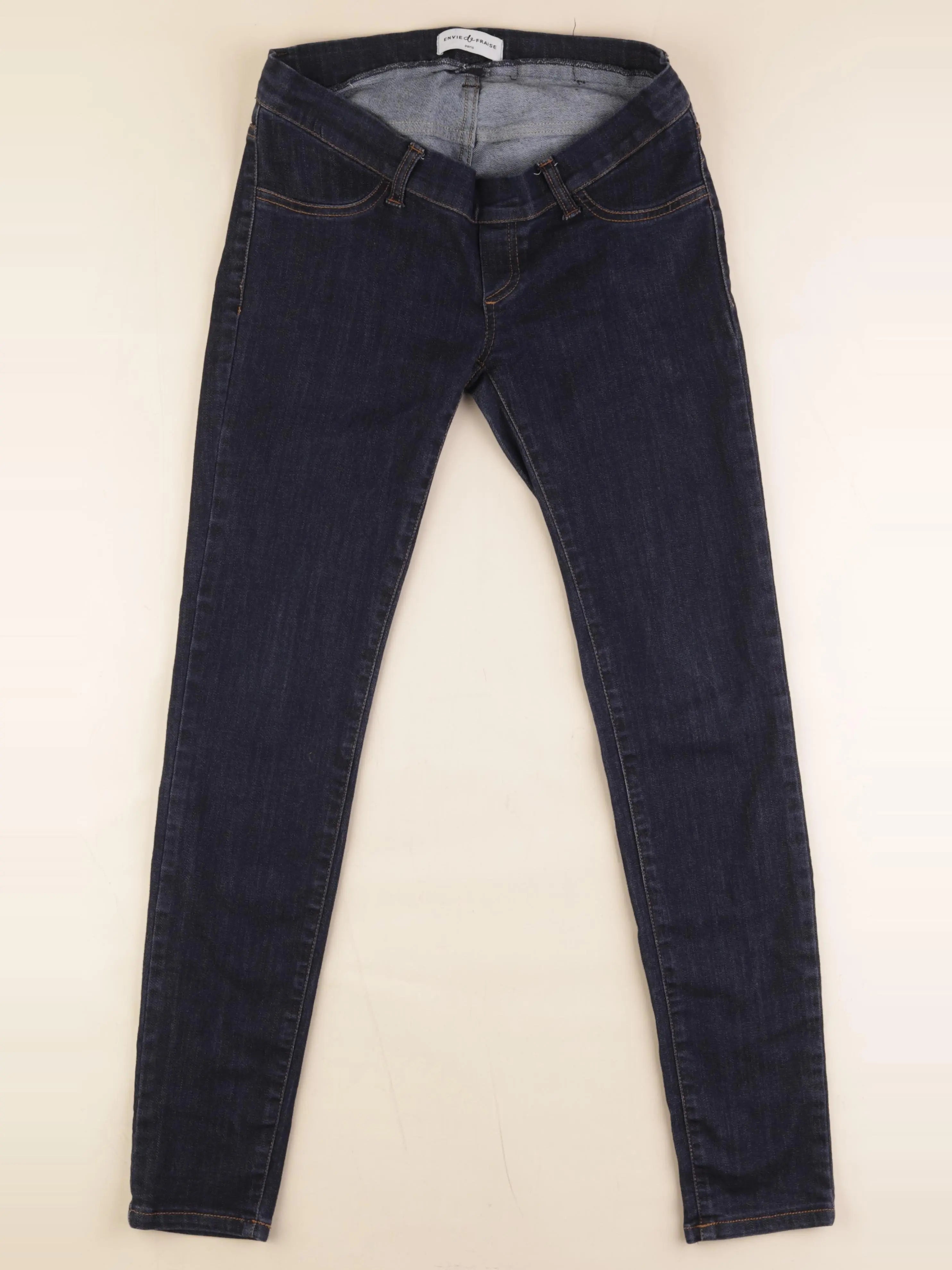 Envie de fraise - legging grossesse bleu - 36