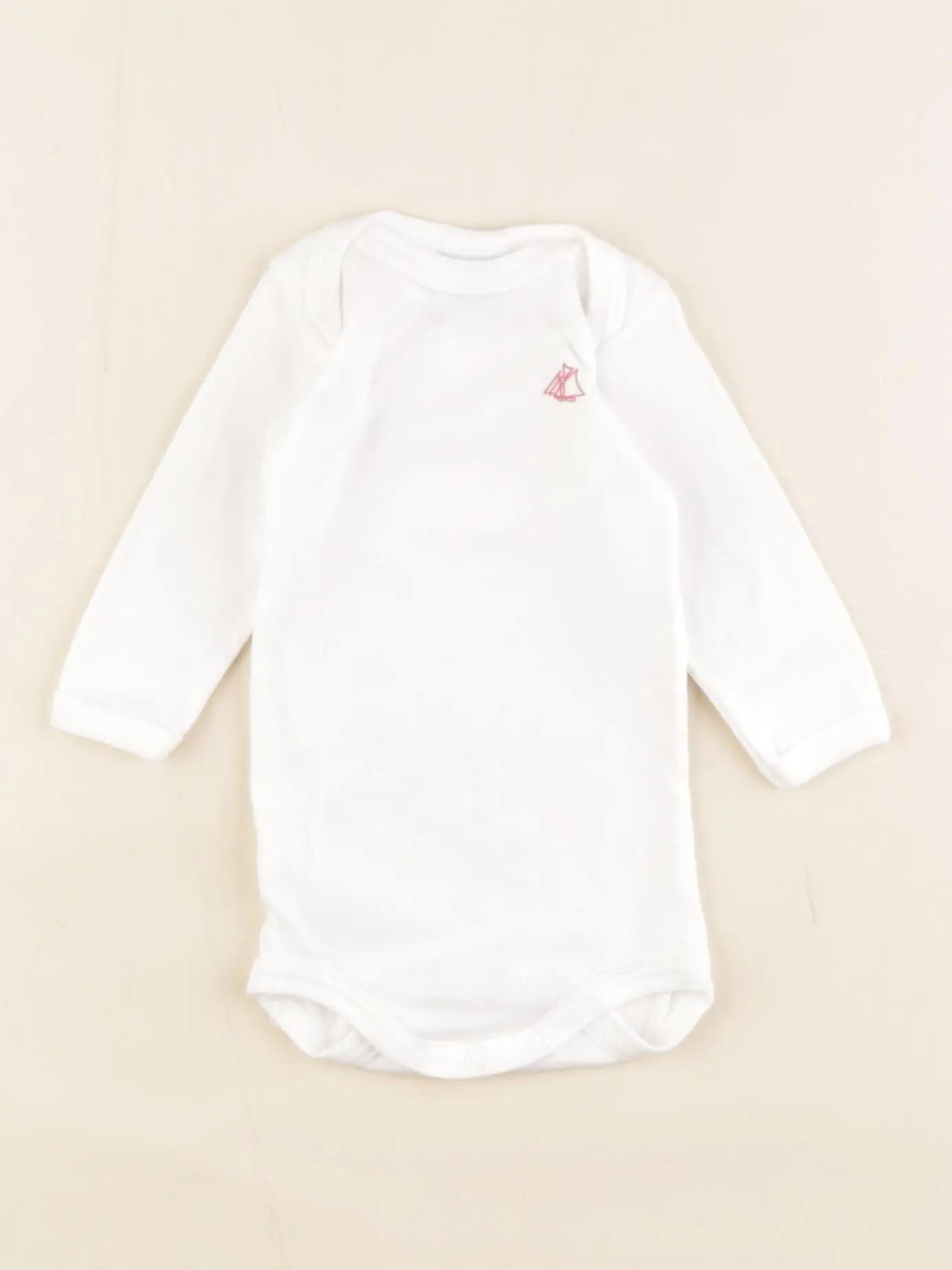 Petit Bateau - body blanc - 3 mois
