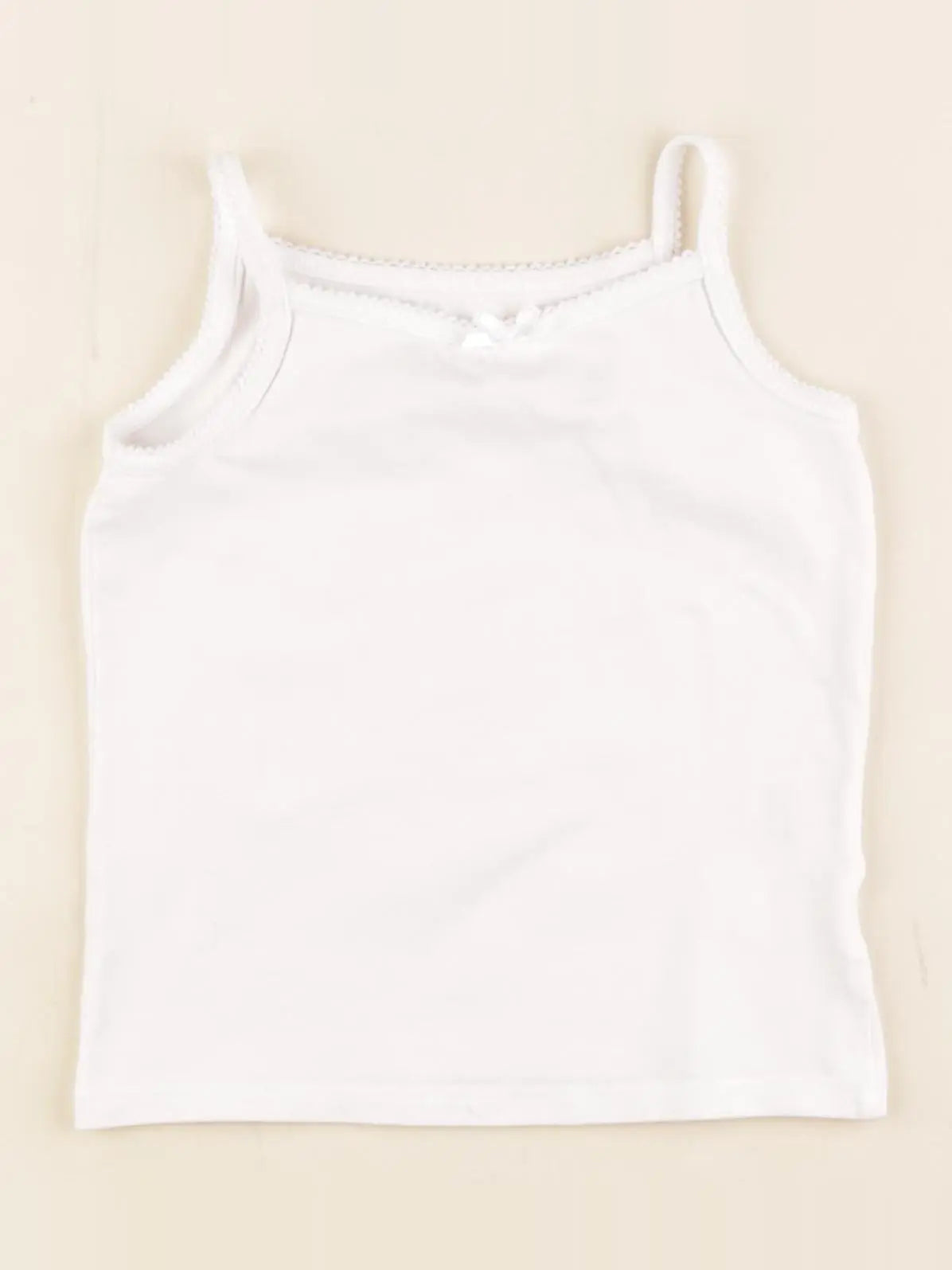 H&M - maillot de corps blanc - 2/4 ans