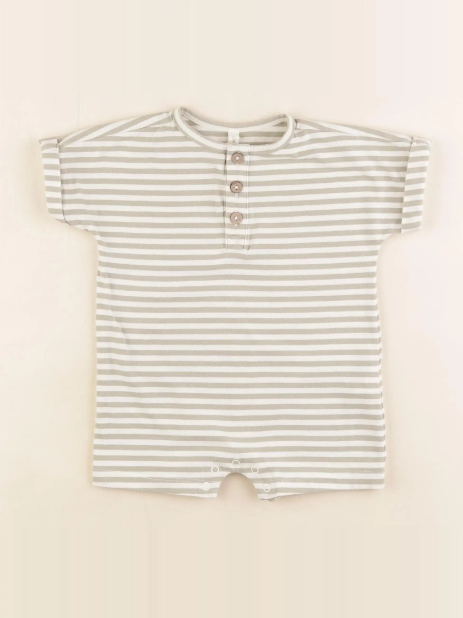 Quincy Mae - combinaison vert - 3/6 mois