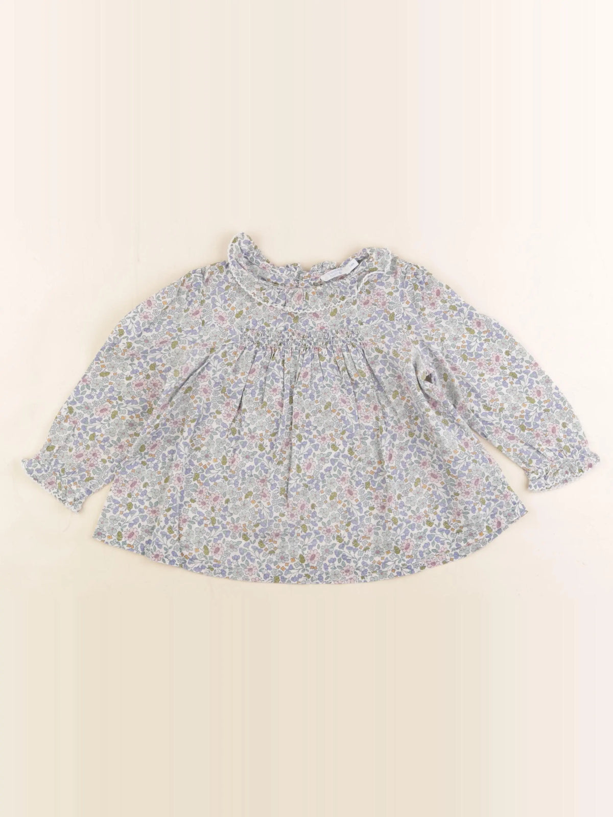 Boutchou - blouse multicolore - 24 mois