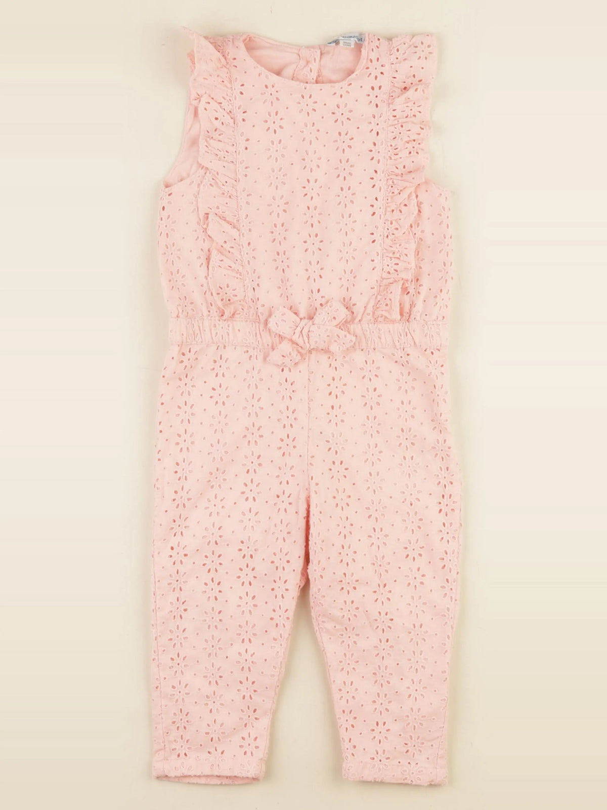 Vertbaudet - combinaison rose - 2 ans