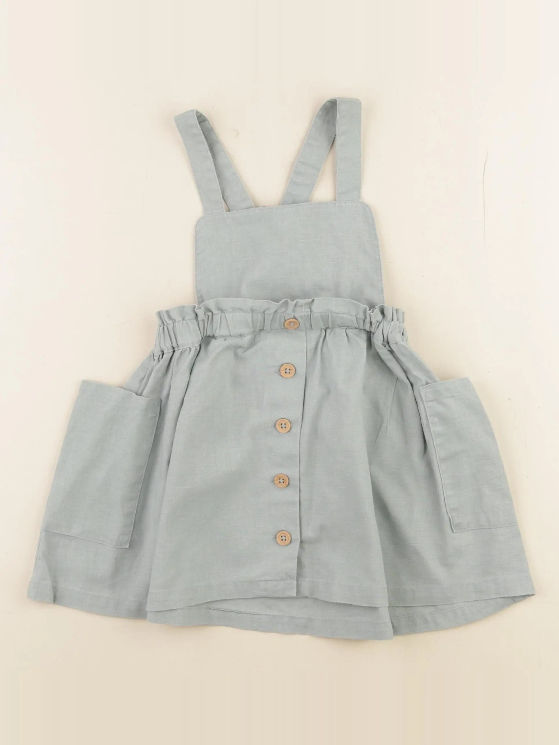 Vertbaudet - robe vert - 3 ans