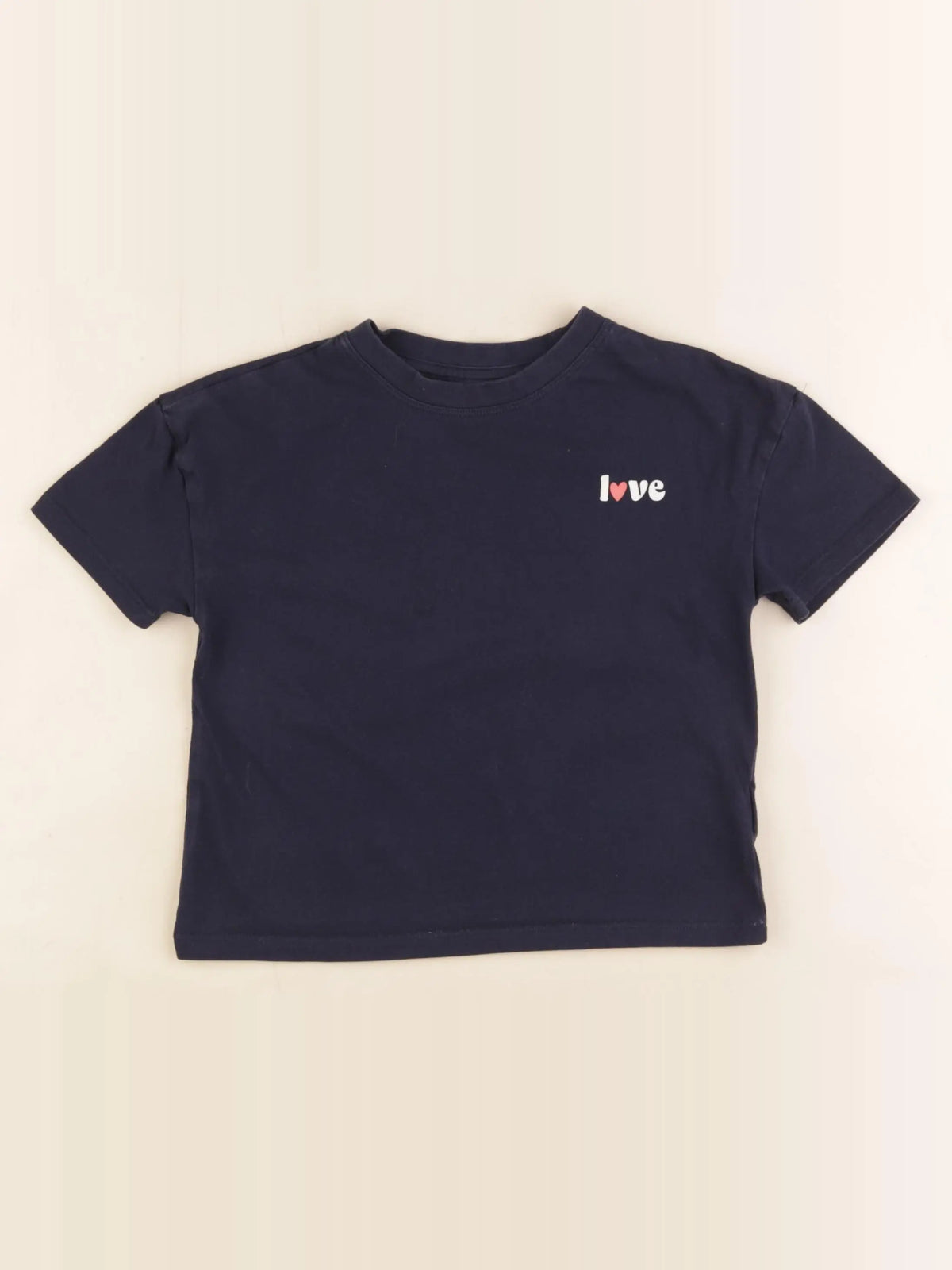 Vertbaudet - tee-shirt bleu - 5 ans