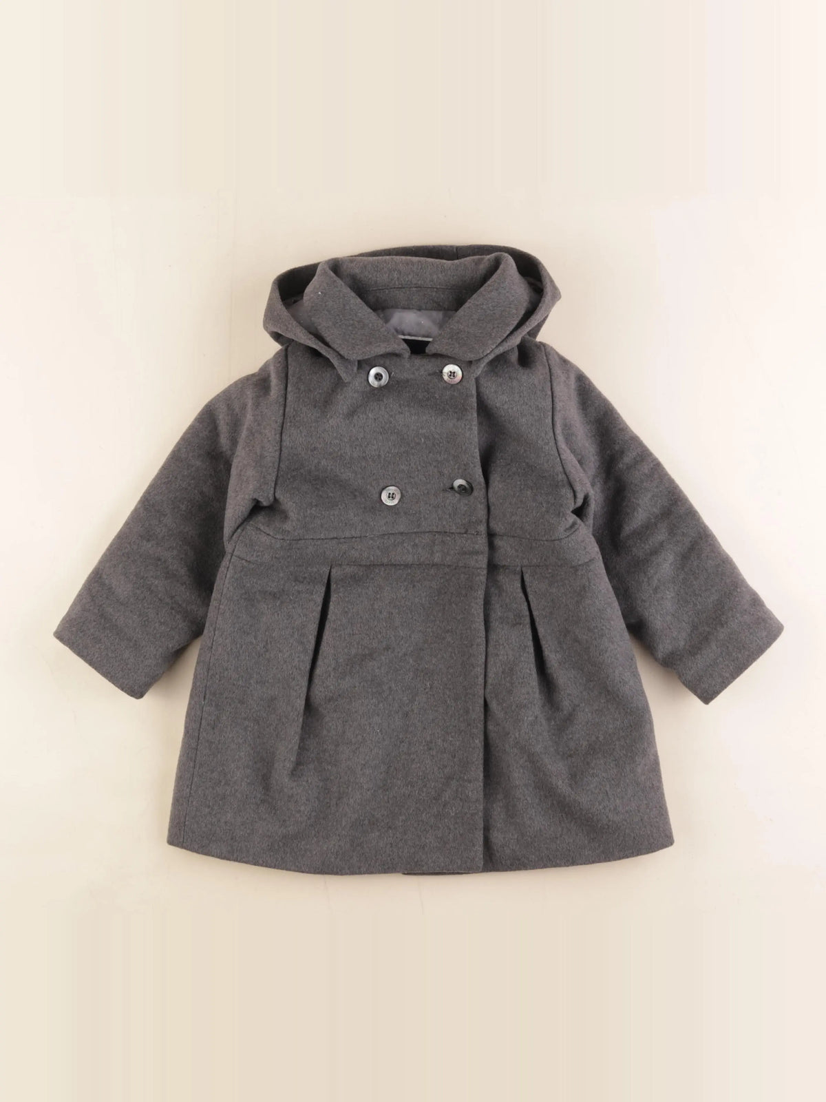 Jacadi - manteau gris - 36 mois