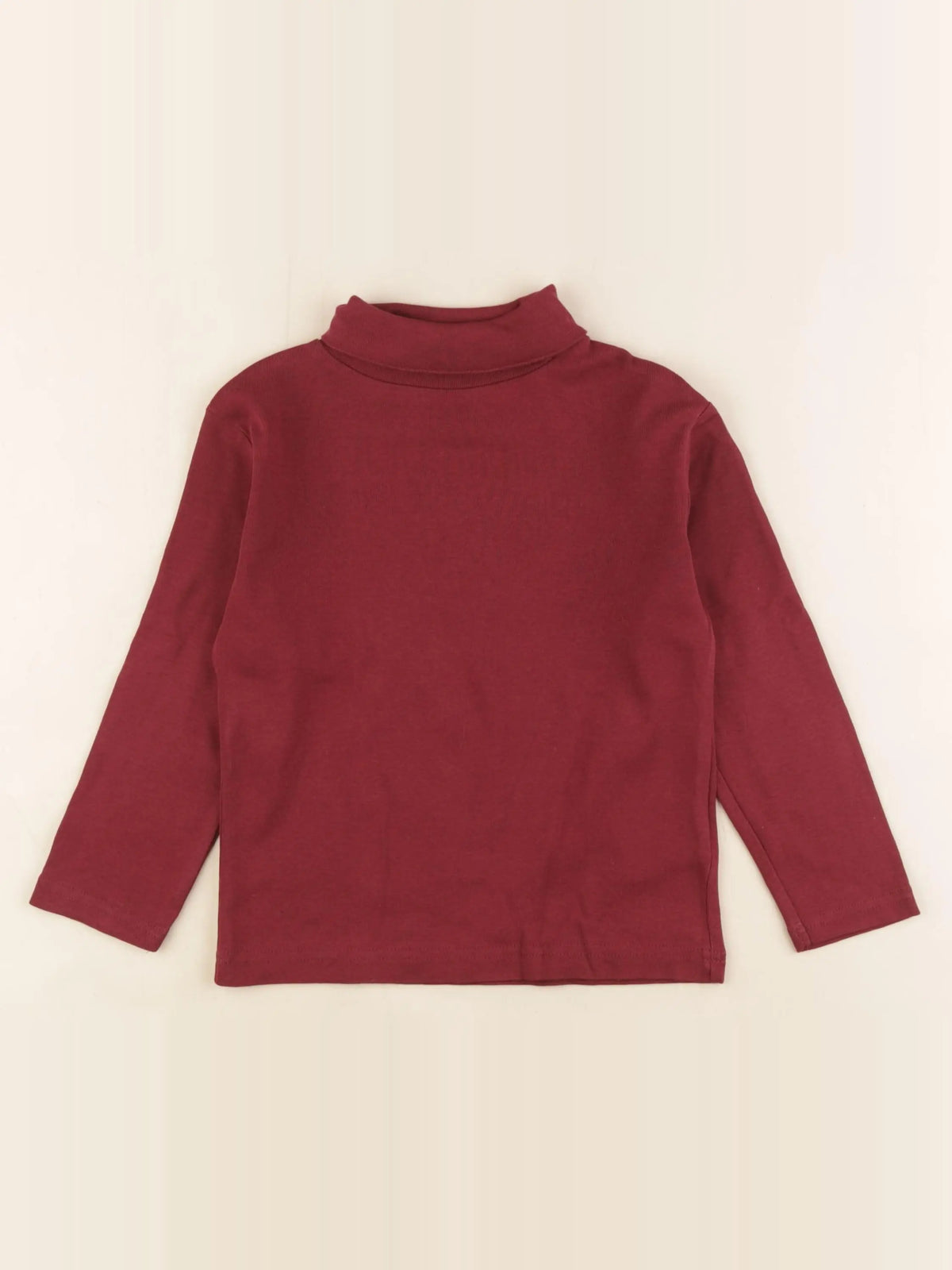 Vertbaudet - sous-pull rouge - 5 ans