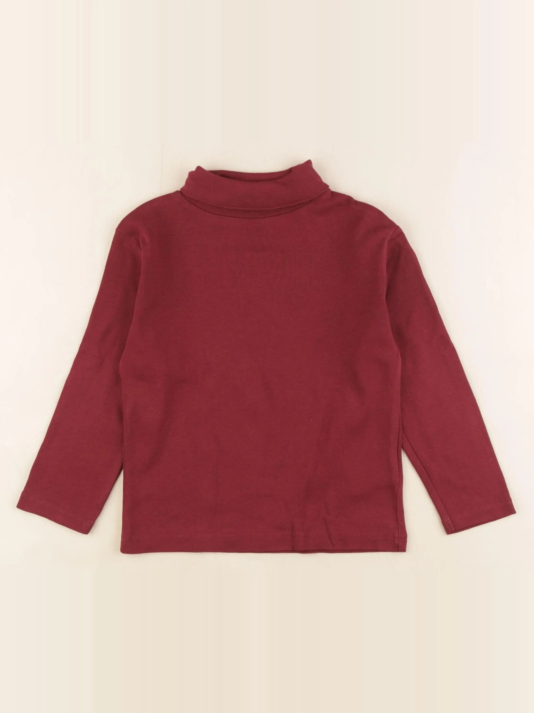 Vertbaudet - sous-pull rouge - 5 ans