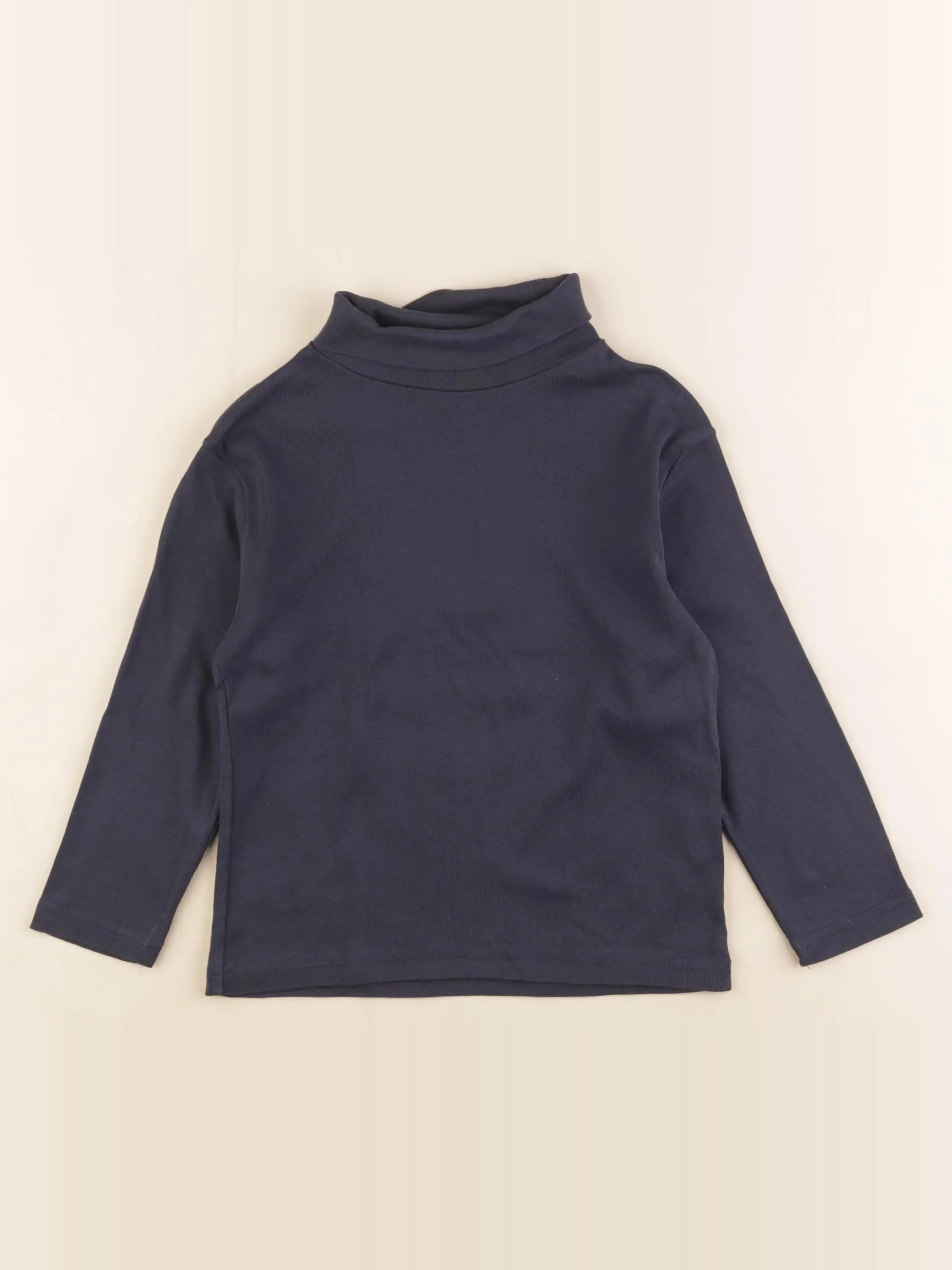 Vertbaudet - sous-pull bleu - 5 ans
