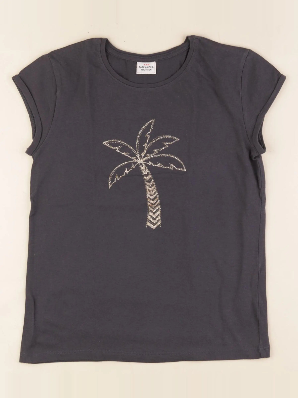 Tape à l'oeil - tee-shirt gris - 8 ans