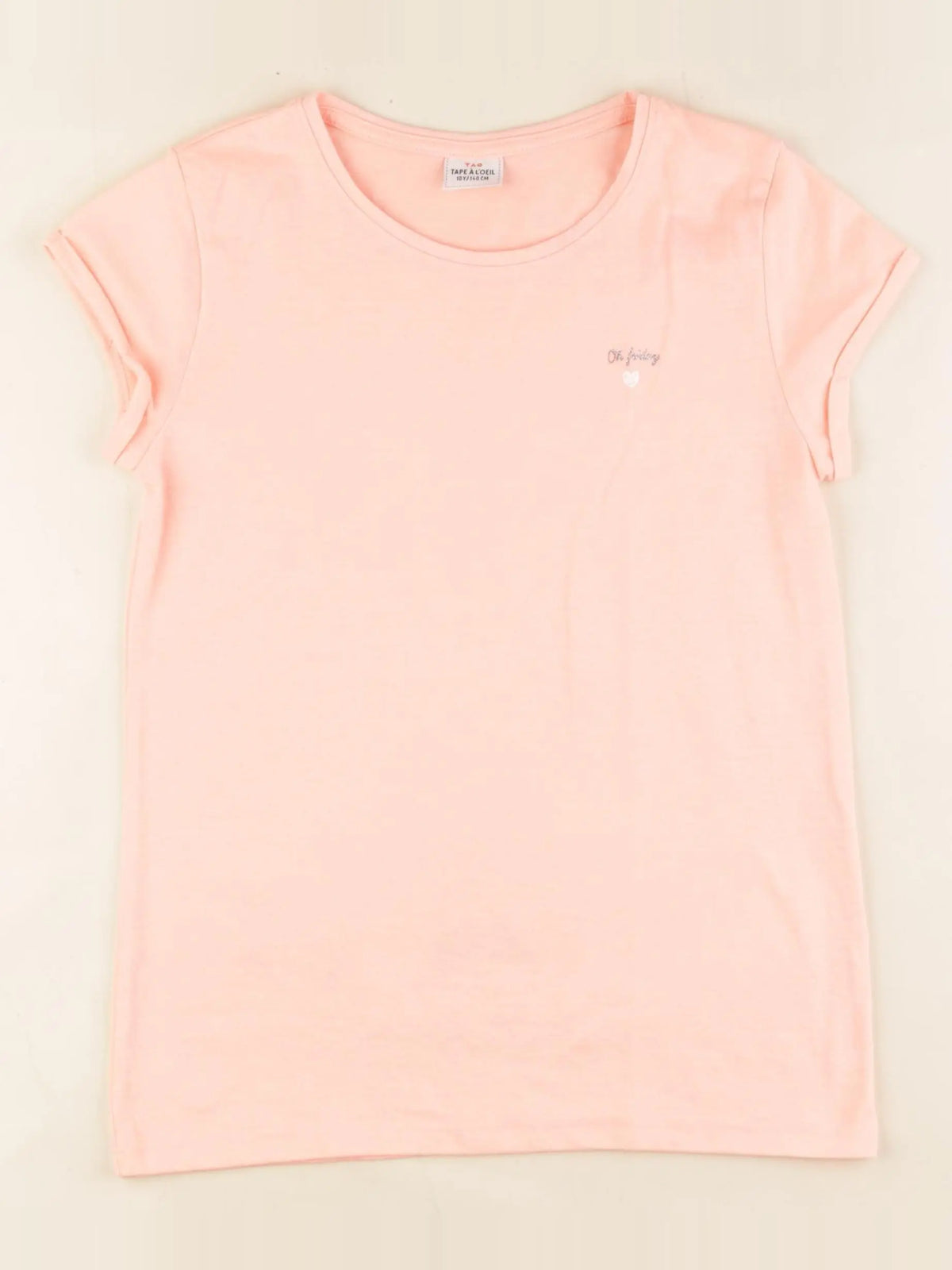 Tape à l'oeil - tee-shirt rose - 10 ans