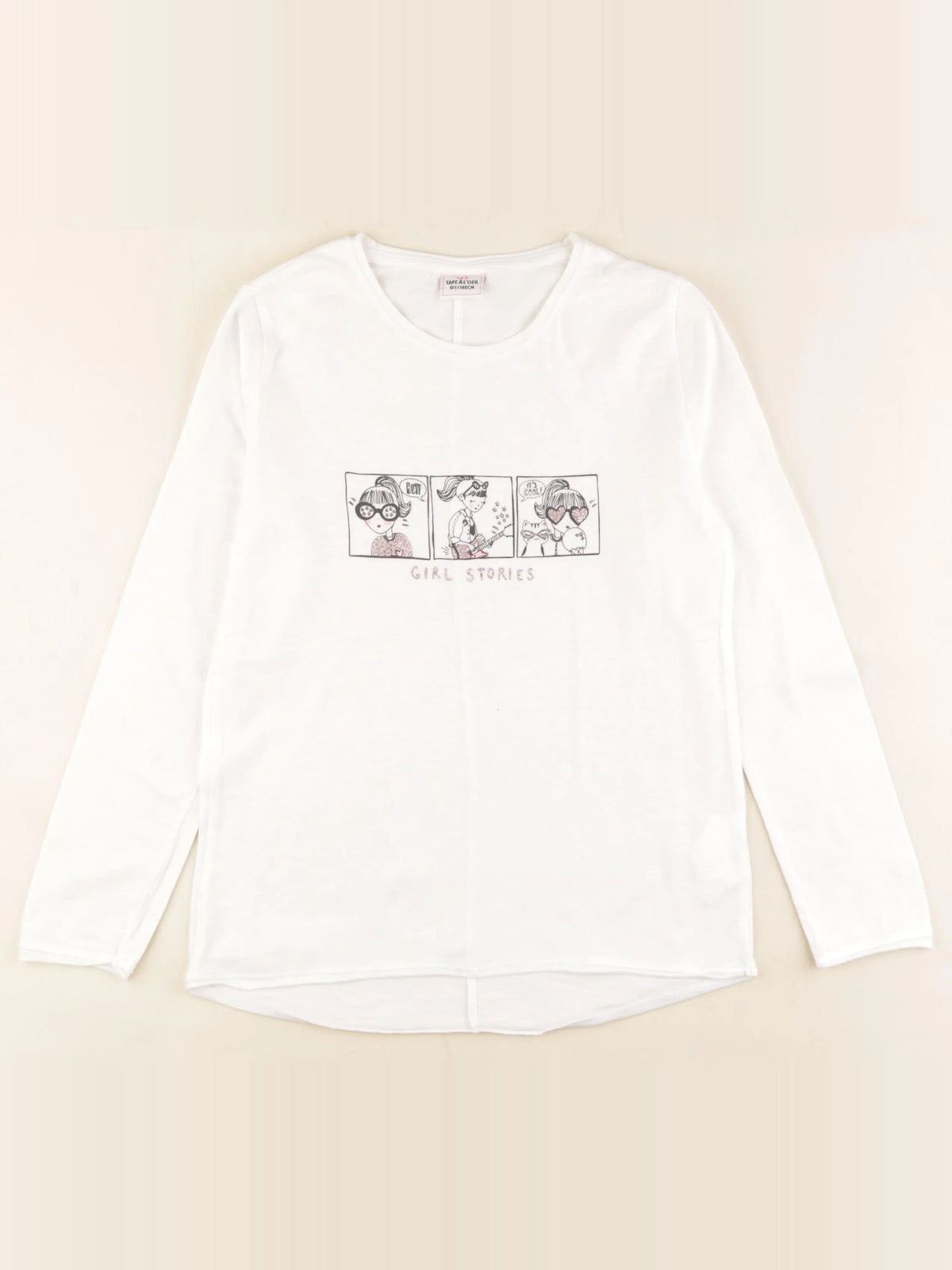 Tape à l'oeil - tee-shirt blanc - 10 ans