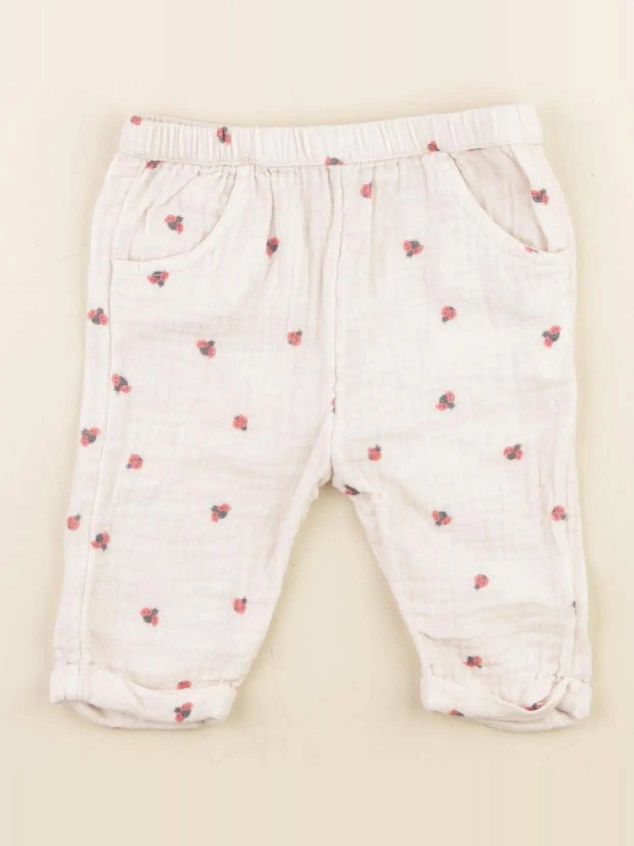 Boutchou - pantalon beige - 3 mois