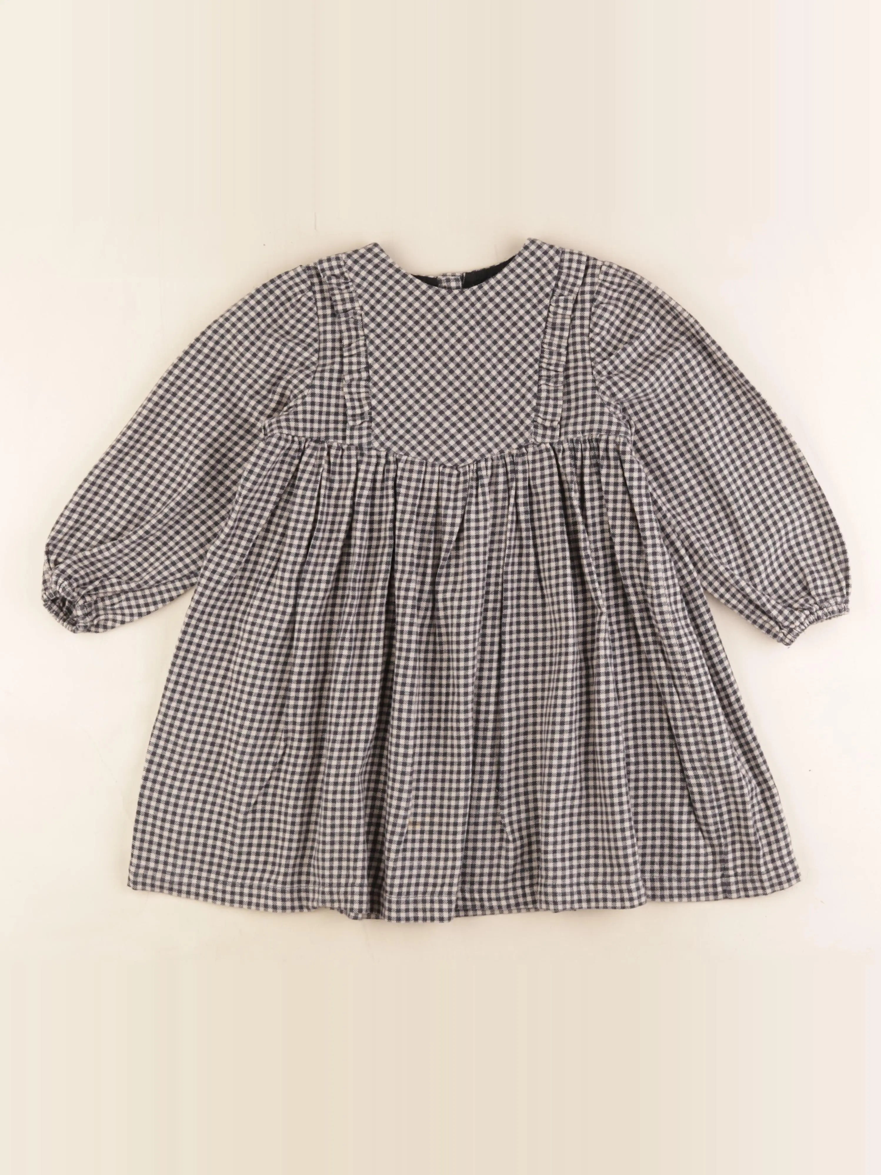 Vertbaudet - robe gris - 6 ans