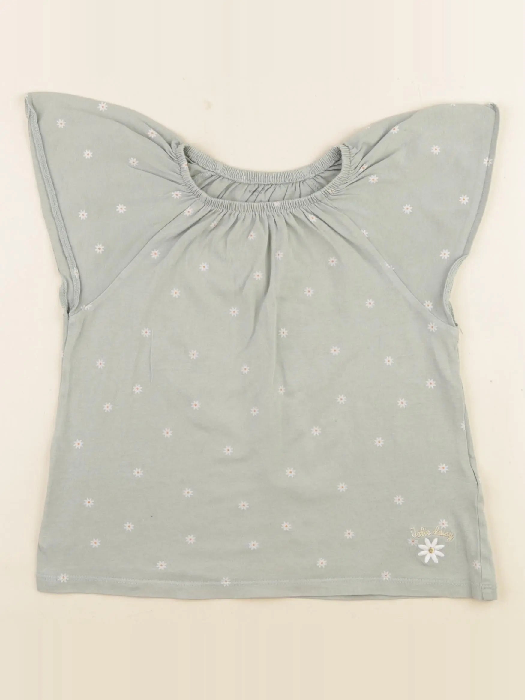 Vertbaudet - tee-shirt vert - 6 ans