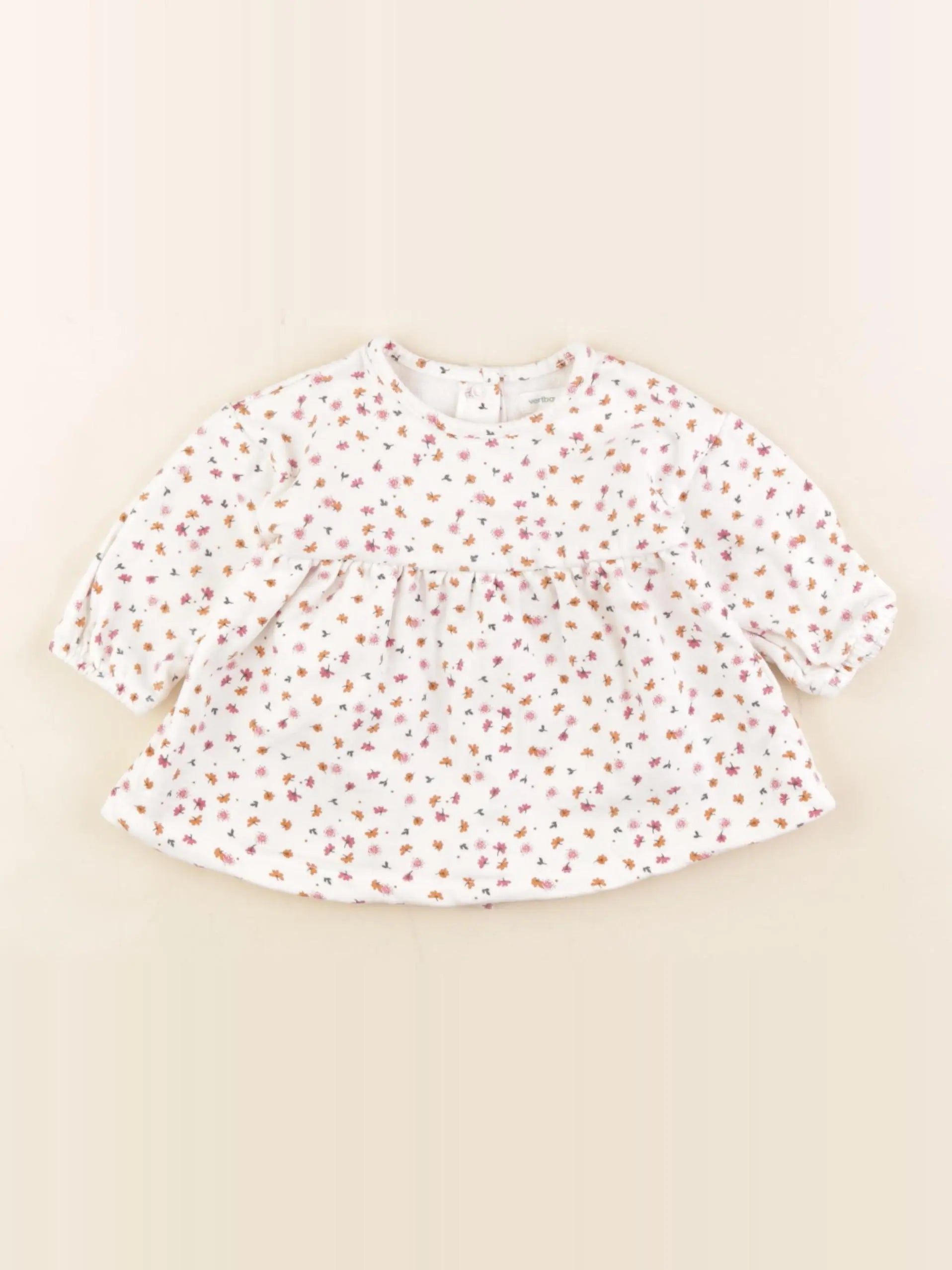 Vertbaudet - robe multicolore - 3 mois