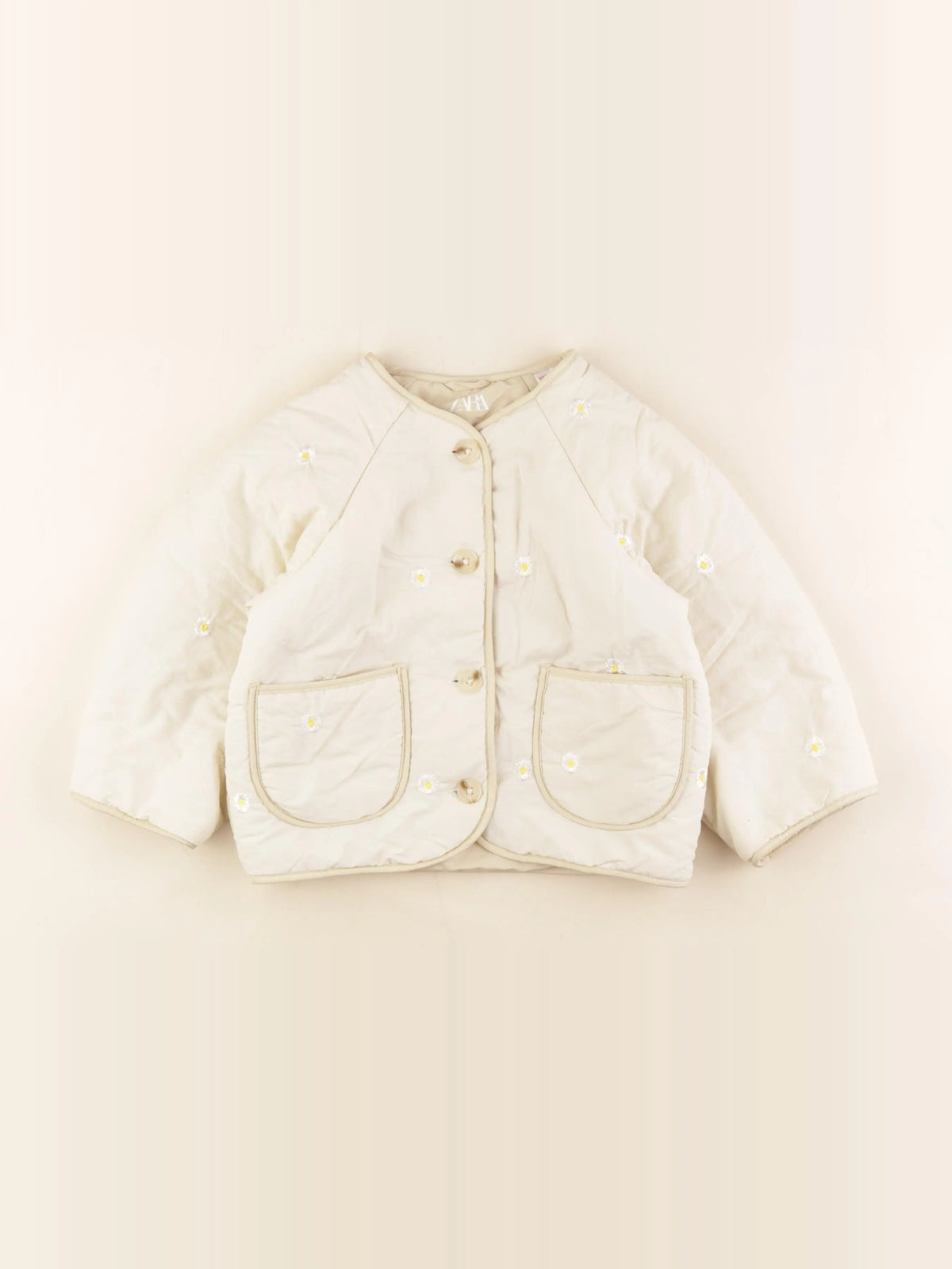 Zara - veste beige - 3 ans