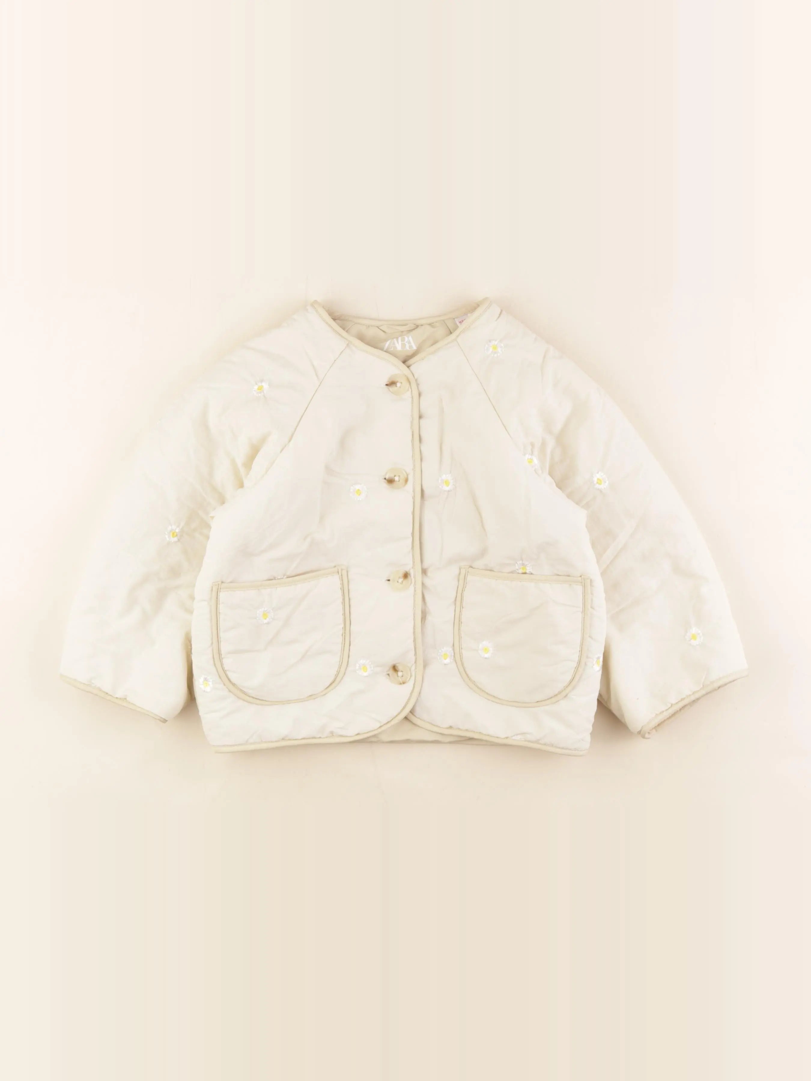 Zara - veste beige - 3 ans