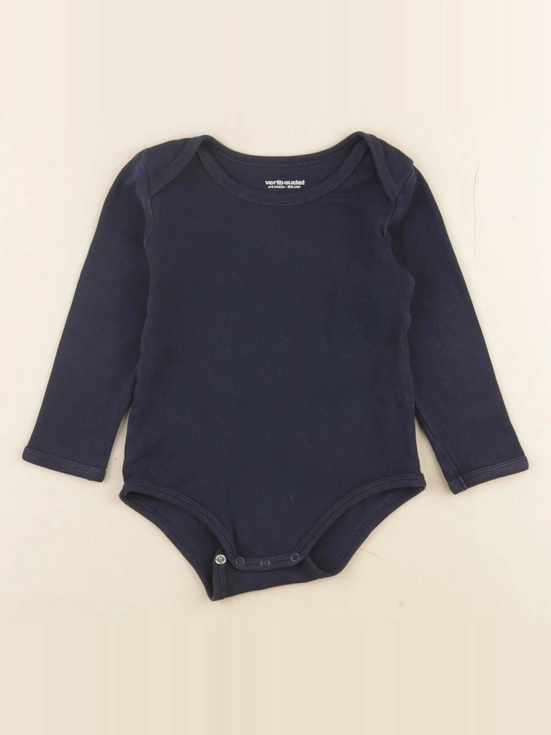 Vertbaudet - body bleu - 24 mois