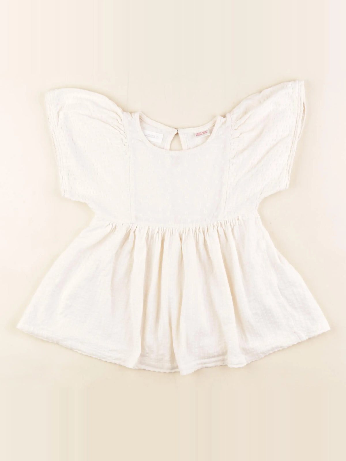 Zara - tee-shirt blanc - 4 ans
