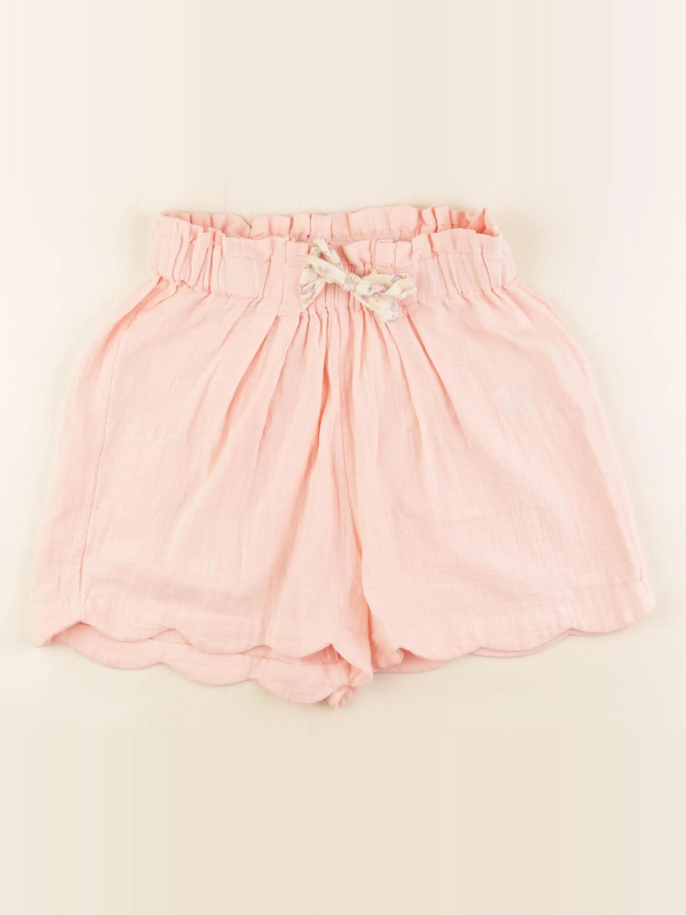 Vertbaudet - short orange - 14 ans