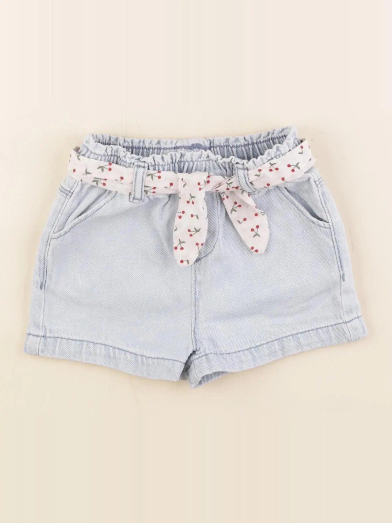 Vertbaudet - short bleu - 24 mois