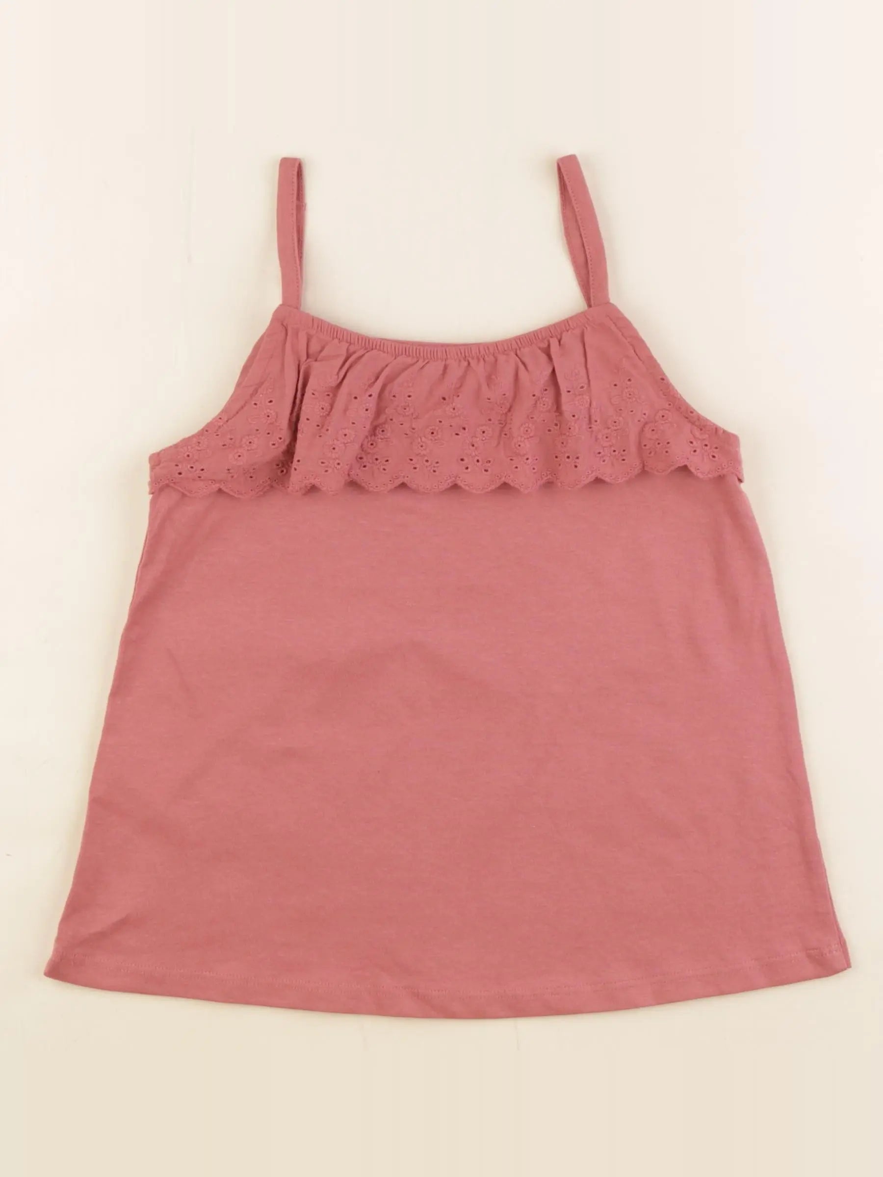 Vertbaudet - débardeur rose - 8 ans