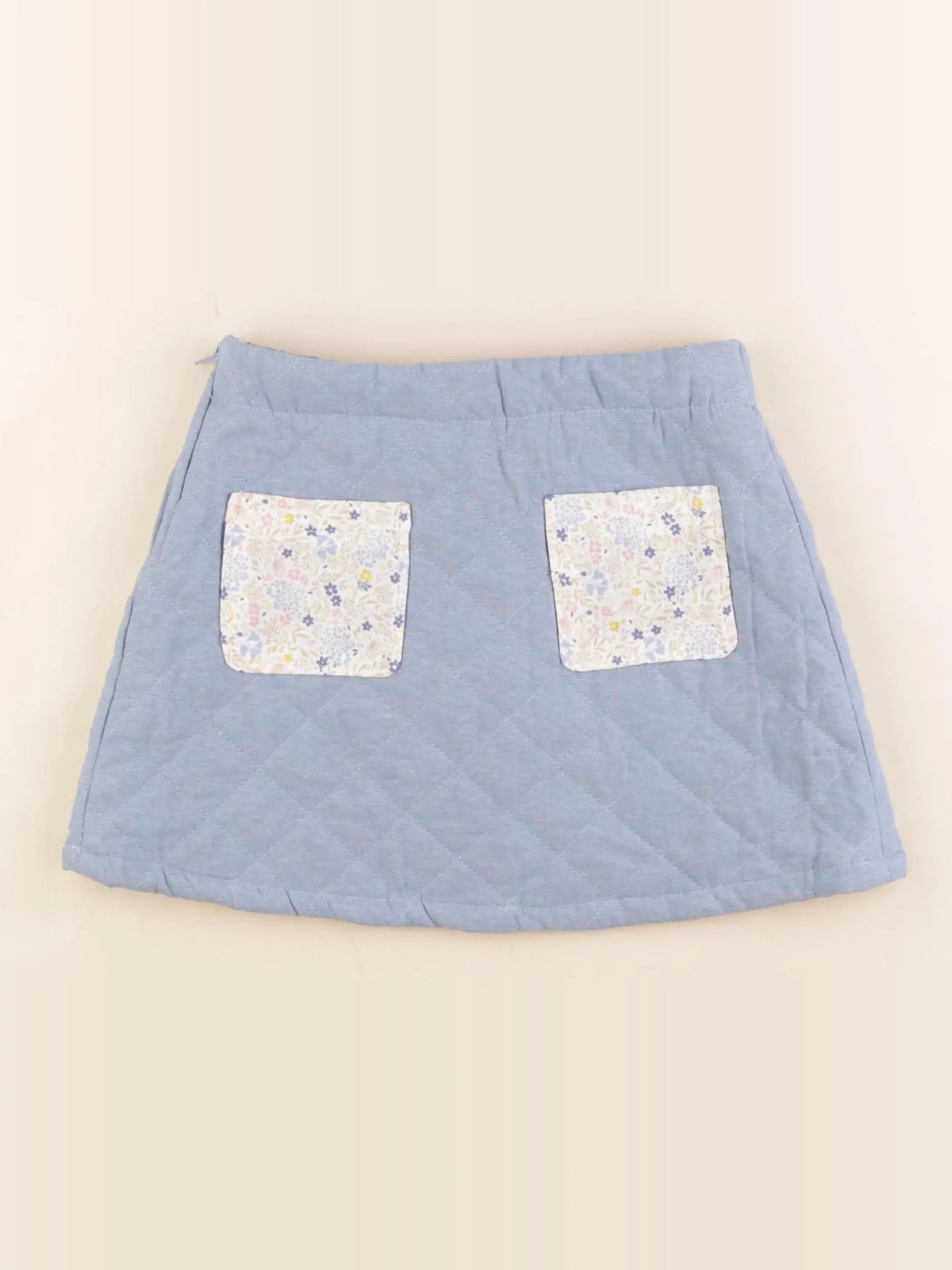 Vertbaudet - jupe bleu - 8 ans