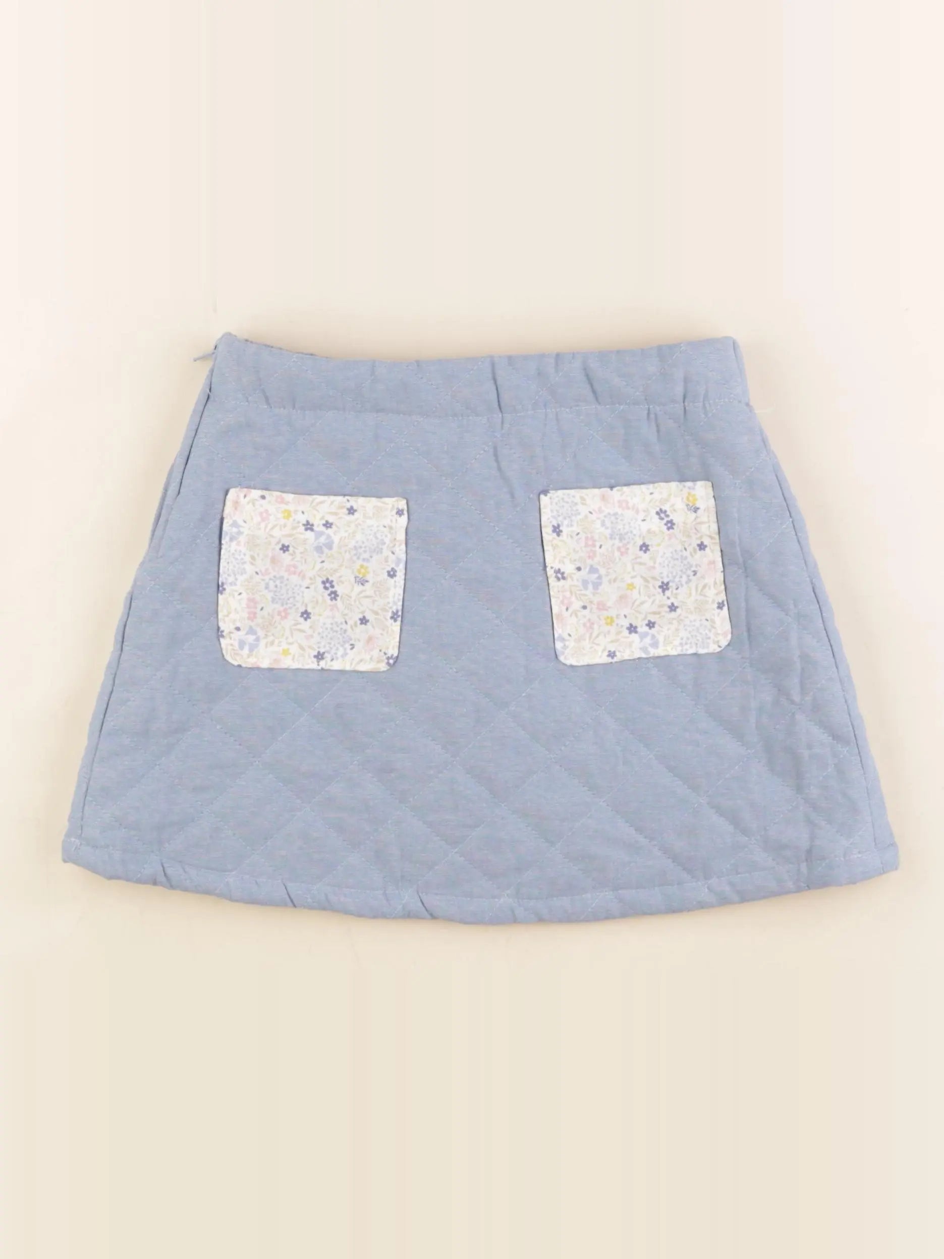 Vertbaudet - jupe bleu - 8 ans