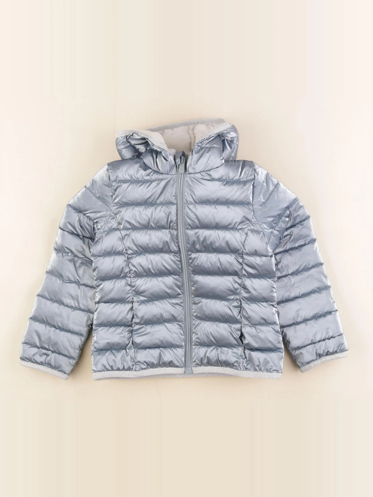 Okaidi - doudoune argent - 5 ans